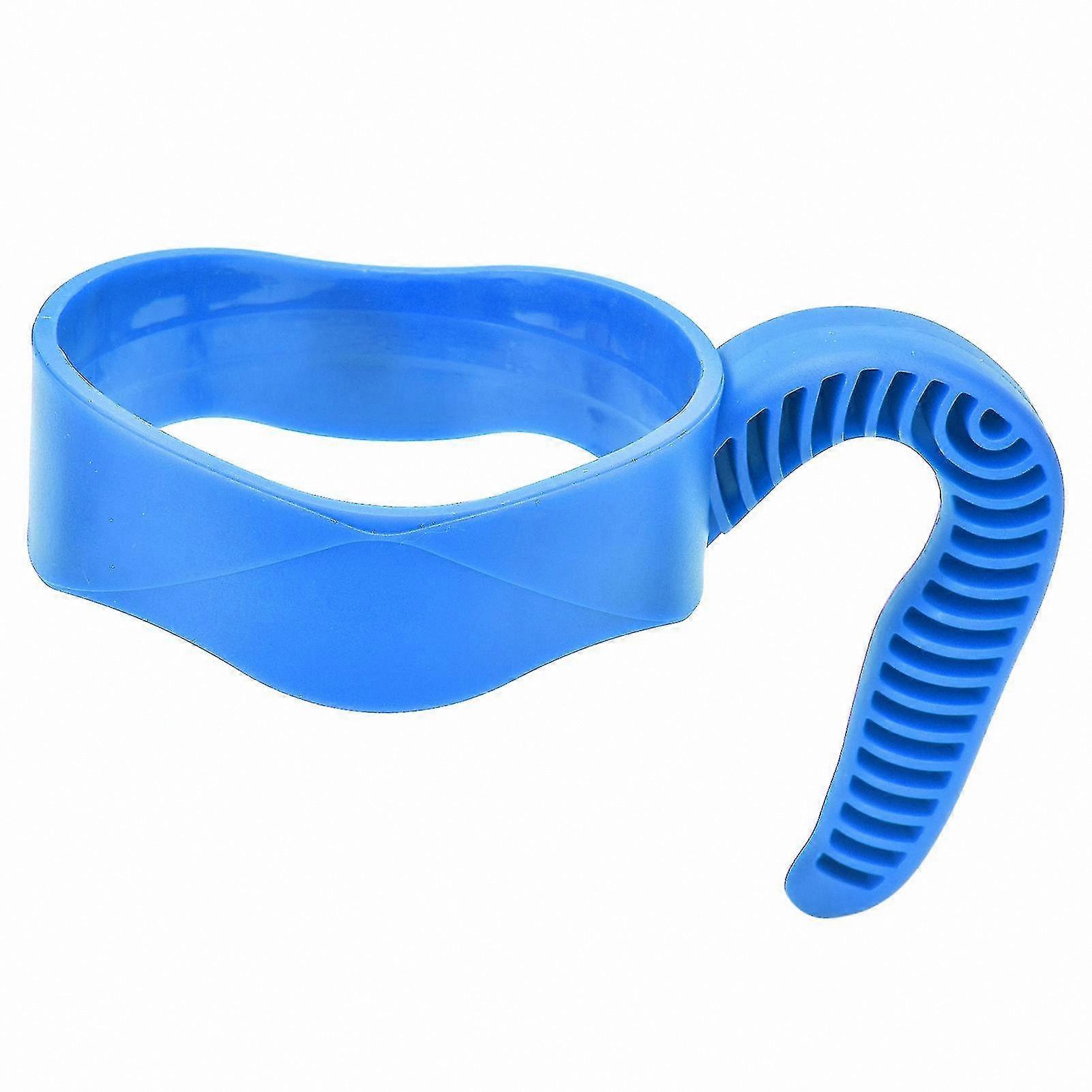 Ergonomic Plastic Handle for 20oz-30oz Jugs, Bottles, and Tumblers, Blue