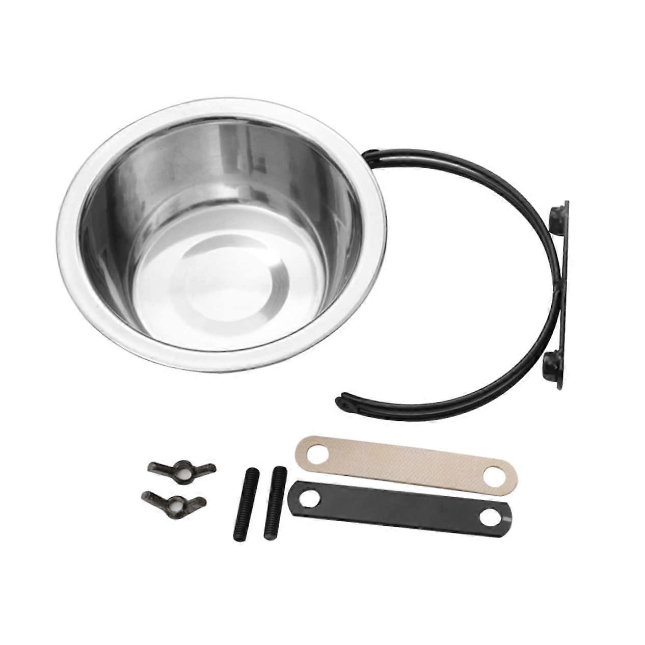 Hanging Feeding Bowl For Pets, Cat Water Bowl, Easy To Clean, Safe And Convenient, For Cages And Small Spaces