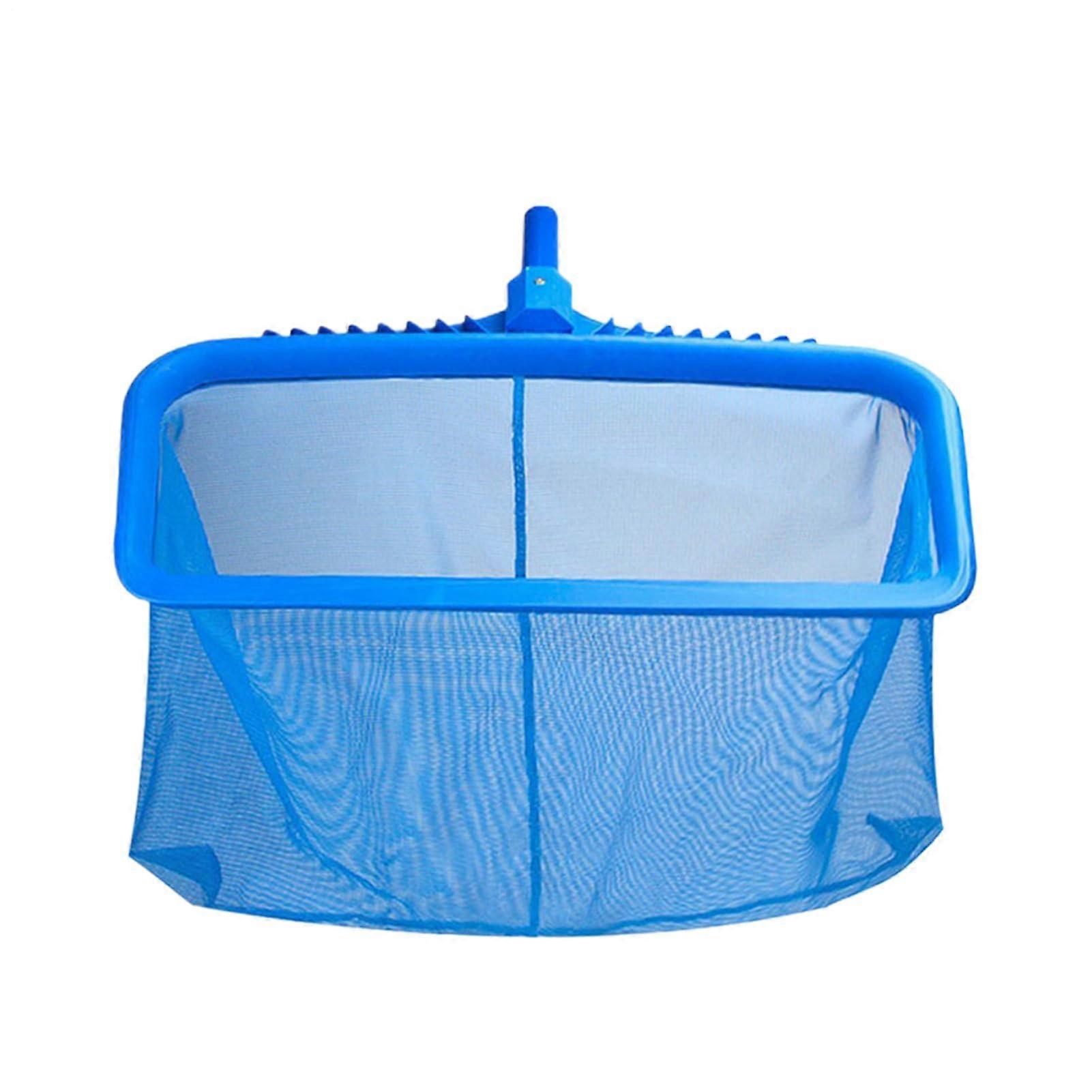 Pool Skimmer Net With Large Capacity For Leaves Debris, Portable Reinforced Nylon Mesh Pool Cleaning Net For Pools