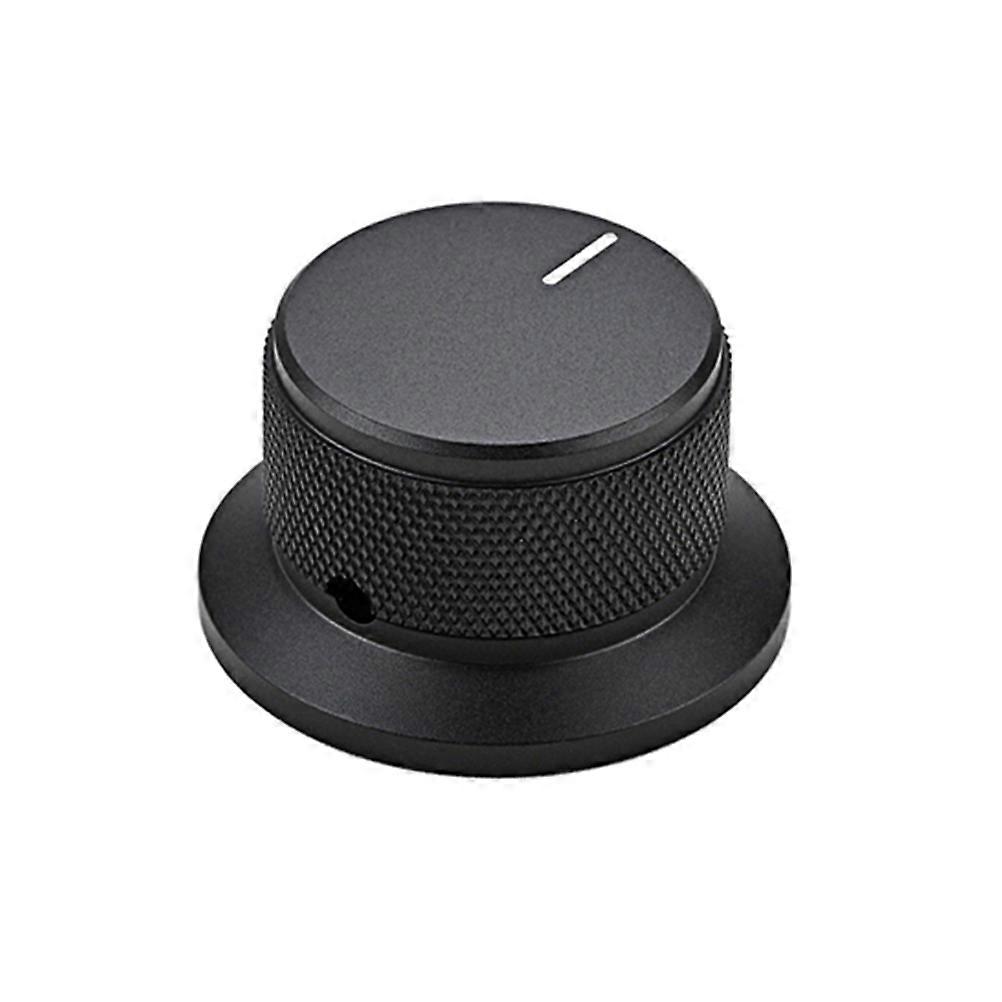 Metal Control Knobs Aluminium Volume Potentiometer Knob Replacement Guitar Accessories Music Production Round Shape 1Pack