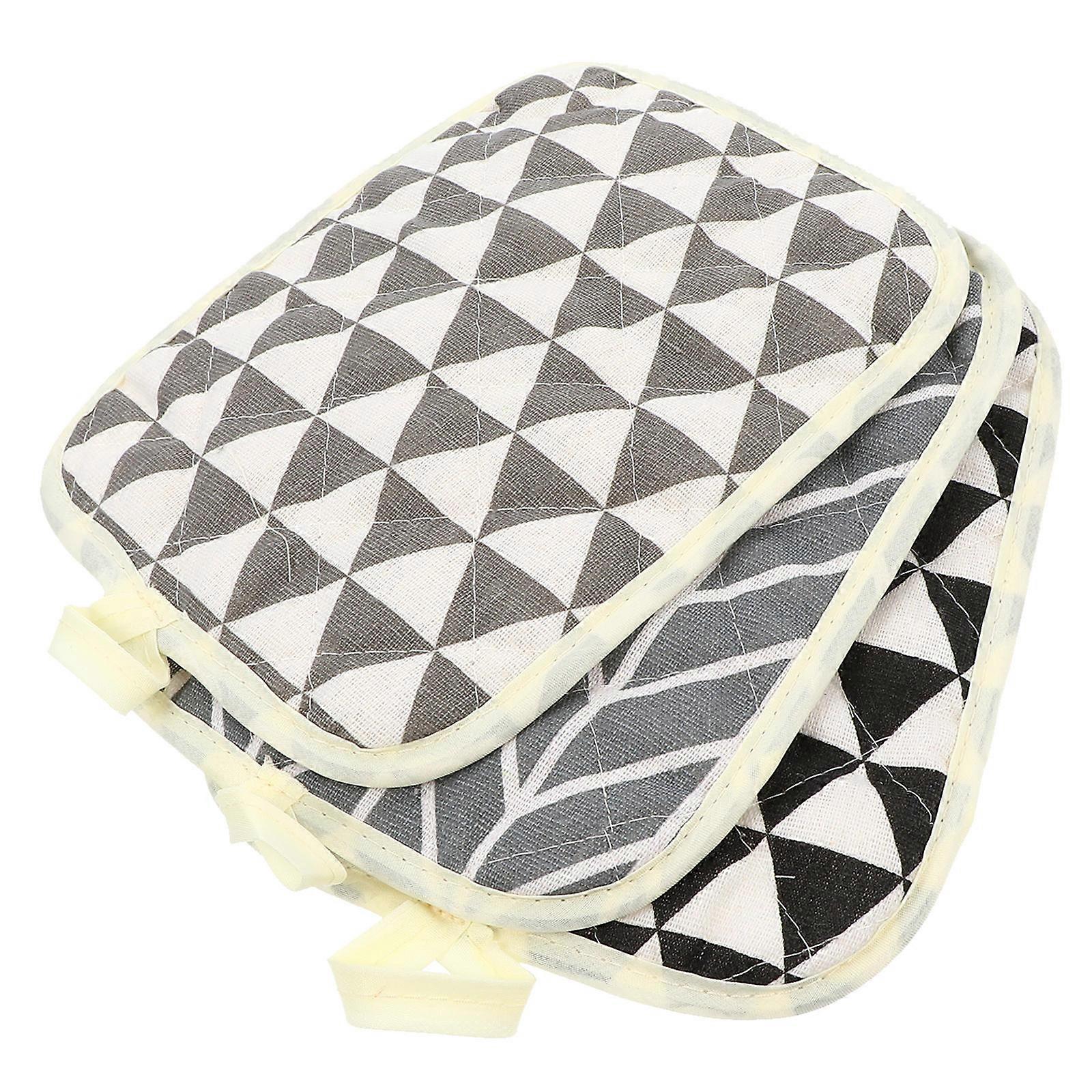 Kitchen Mitts, Dual-function Placemats for Household, Neat Stitching and Comfortable Feel