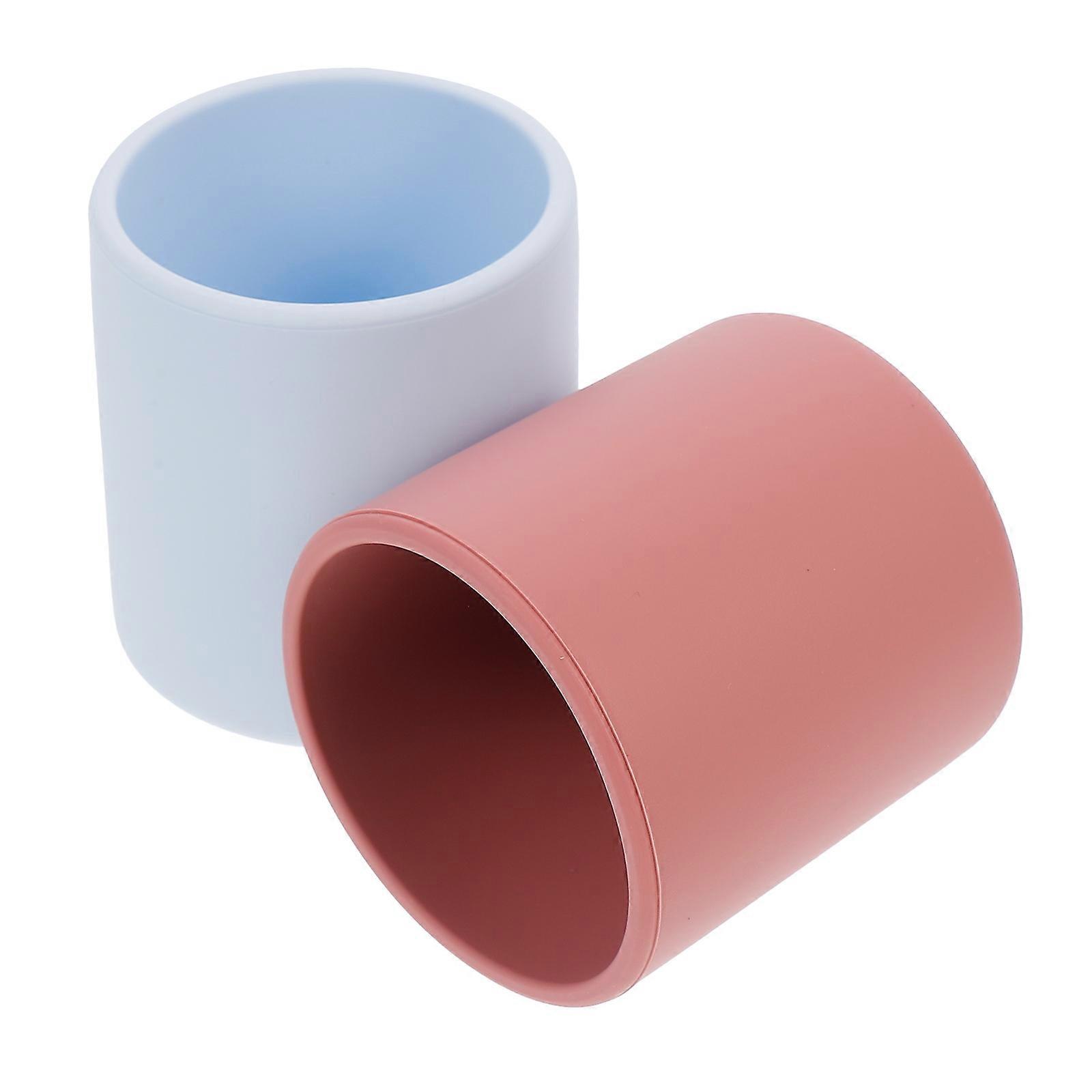 Silicone Training Cups Ergonomic Food Grade Drinking Cups for Hot & Cold Beverages Safe Spill Proof Design