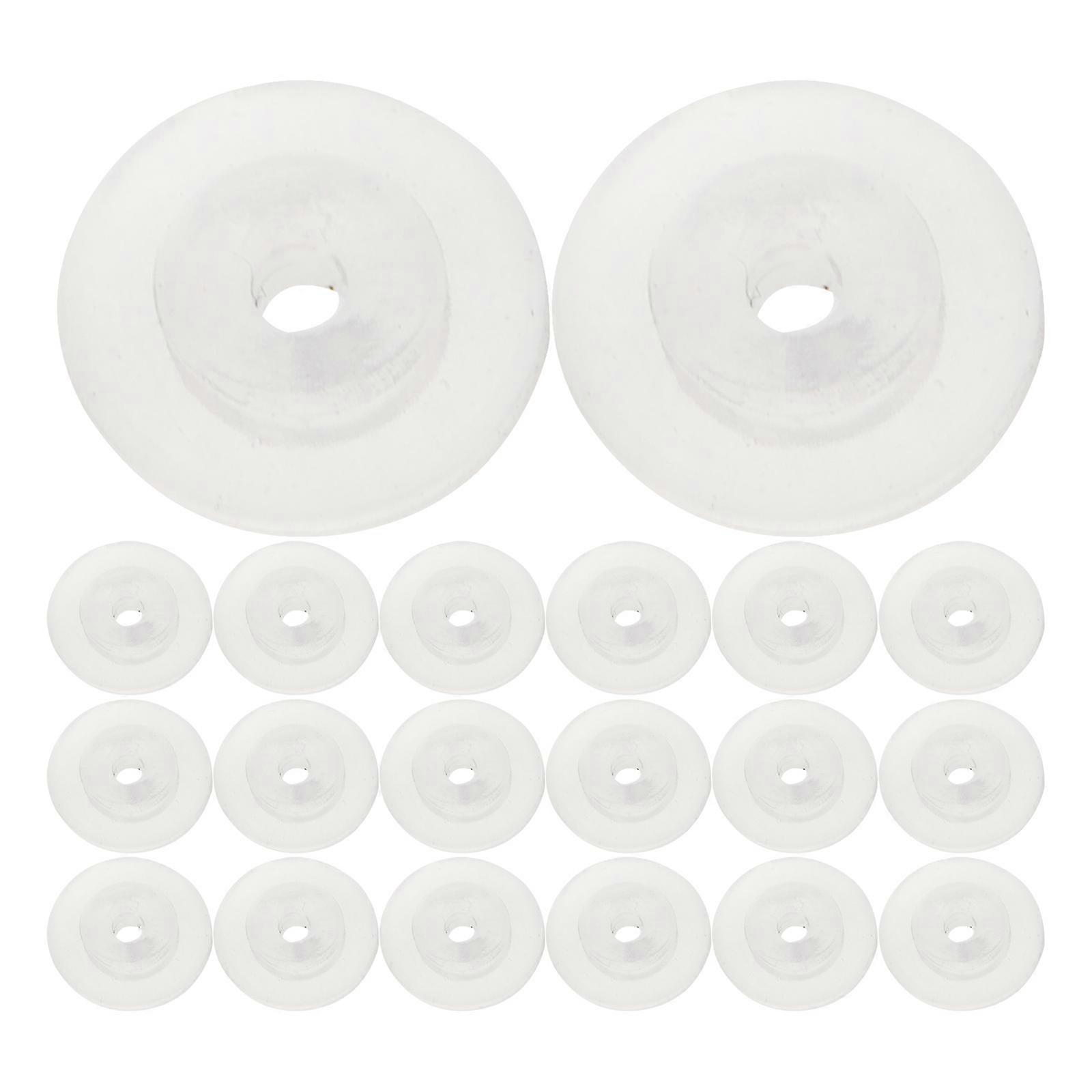 Fishing Line Stopper 100Pcs Fishing Gear For Various Fishing Scenarios In Transparent Color Made Of Abs Material Multi-functional