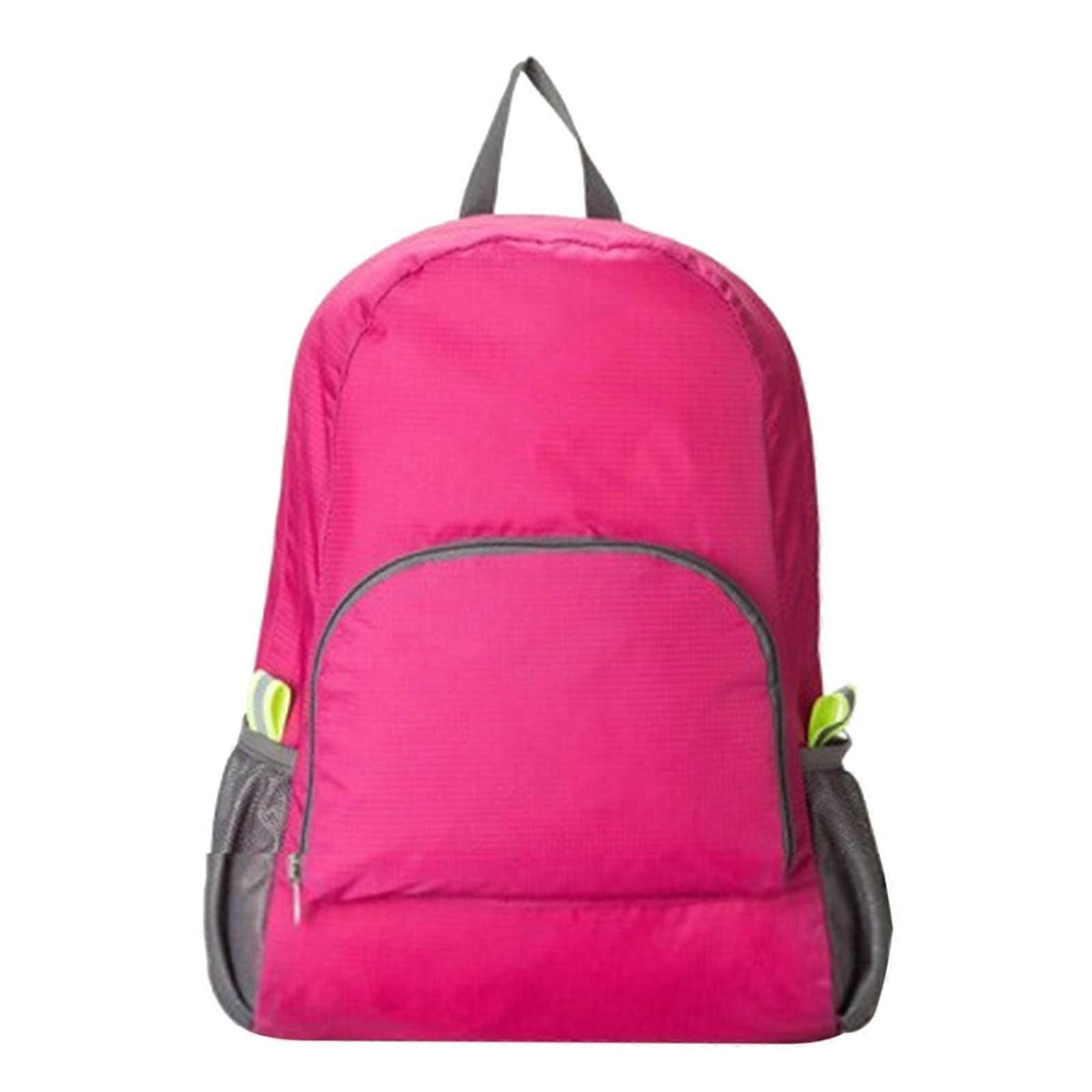 Backpack with Laptop Compartment, Portable Outdoor Backpack Hot Pink