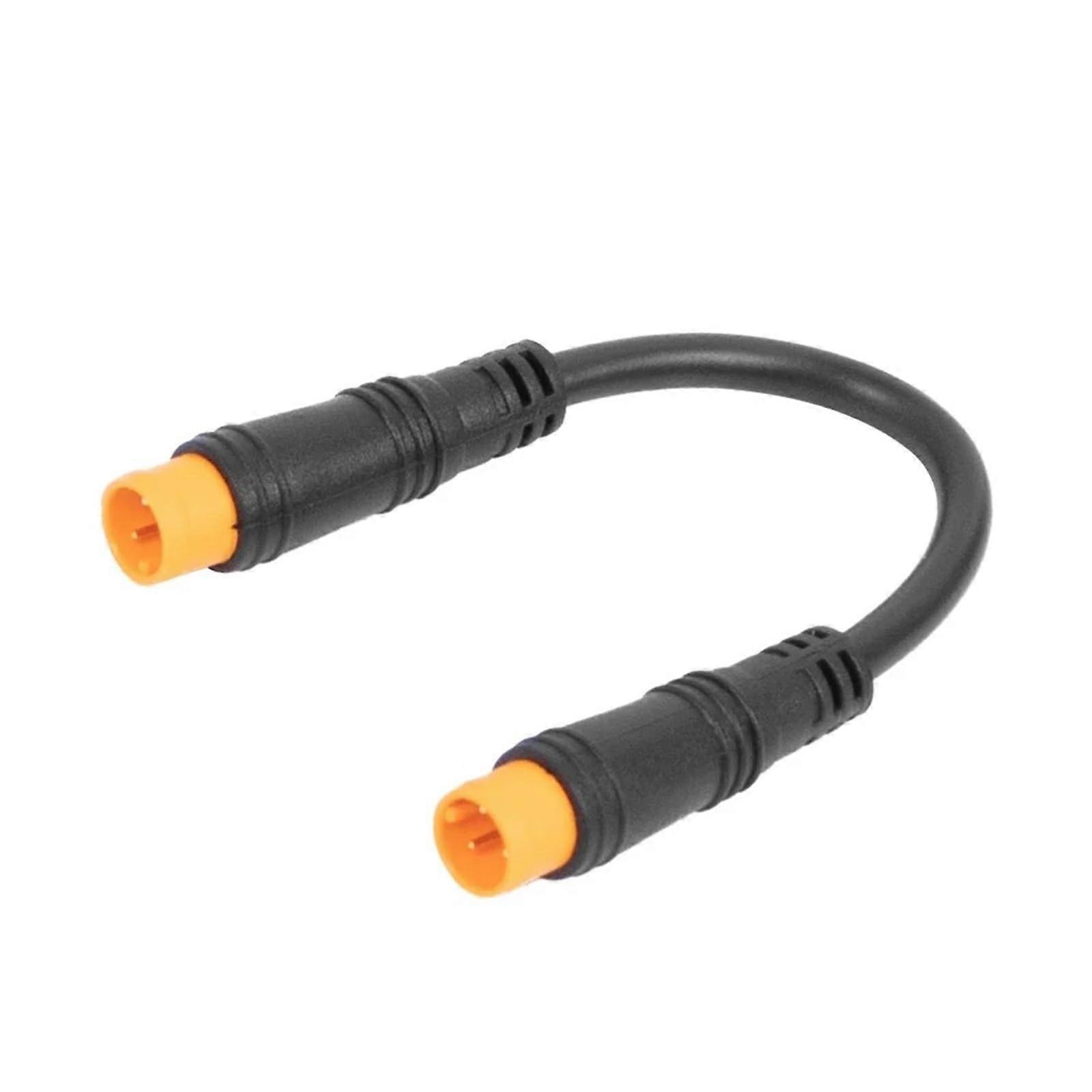 3 Pin Sensor Thumb Throttle Cable for E-Bikes, Waterproof Universal Connectors, Male/Male/Female Compatibility