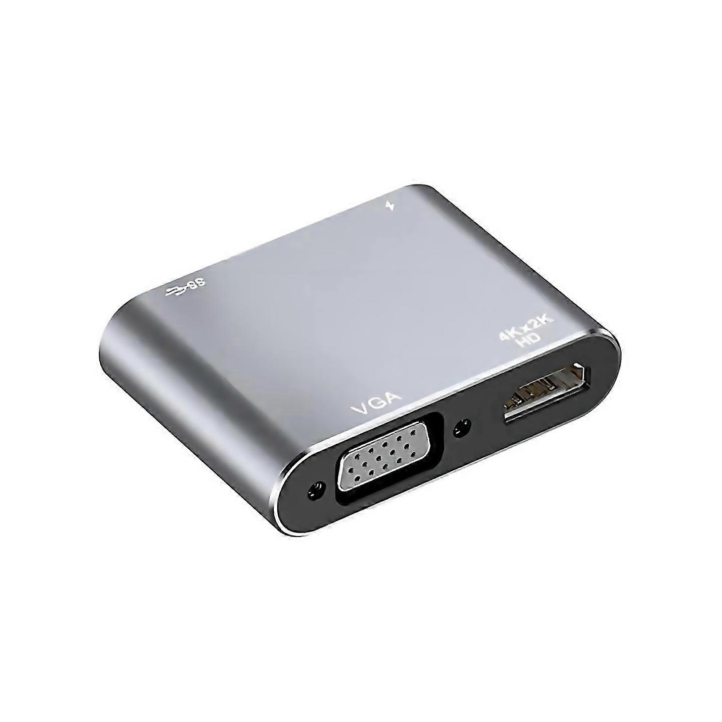 For usb c hub 4in1 docking station for macbook laptops