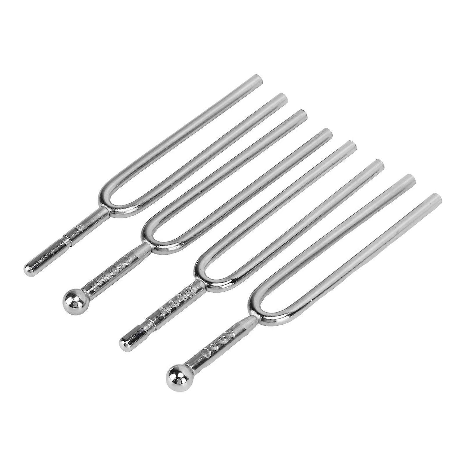 4st silver metall tuning gaffel set för instrumentreparation verktygssats