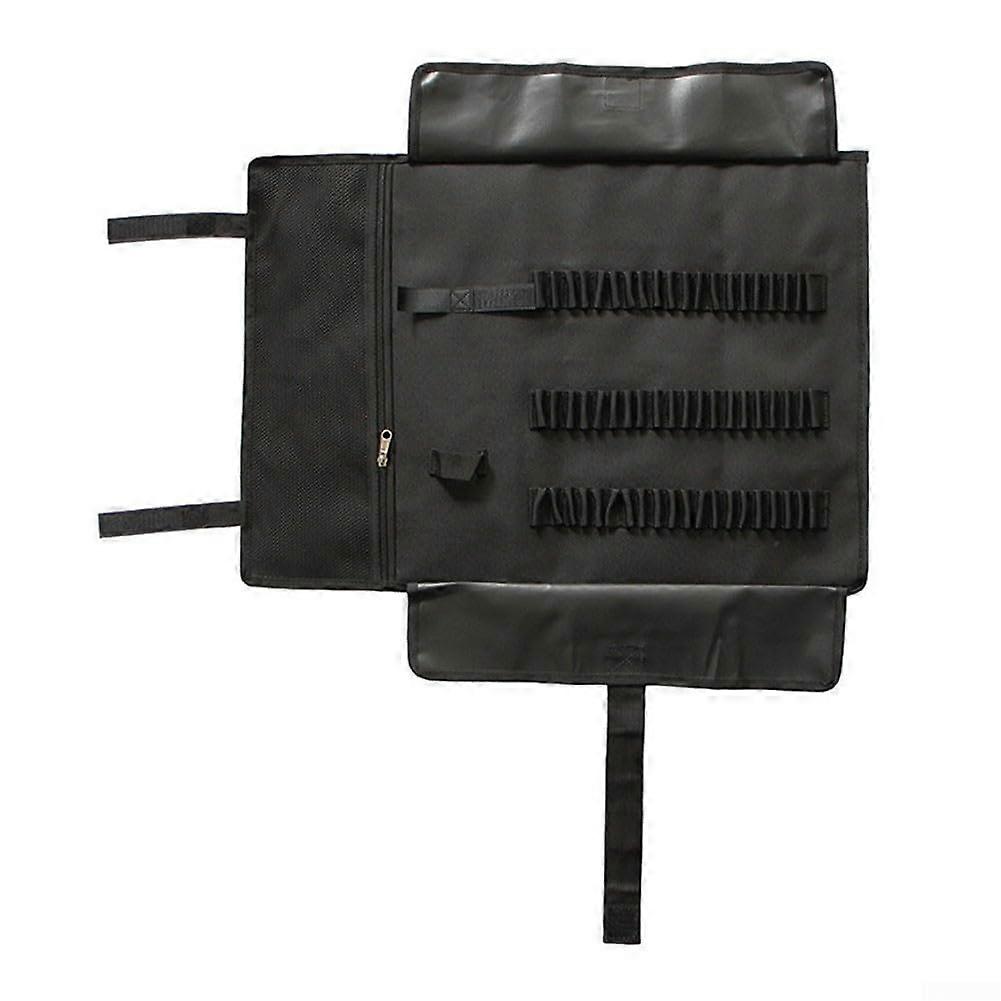 Practical sailcloth anchor bag for storing ground pegs, lightweight and easy to carry (black).