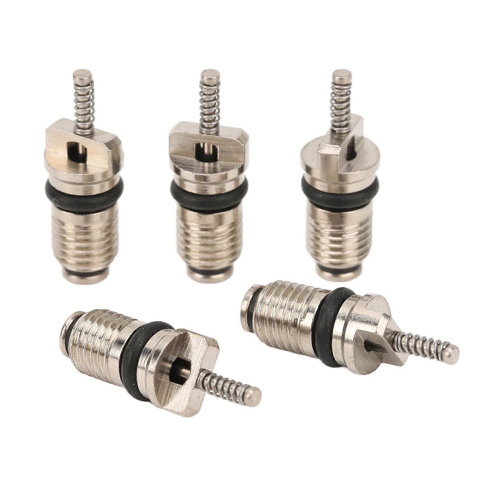 50pcs Car Air Conditioning Valve Core 19.93 mm / 0.8 Inch Car AC System Pressure Valve Trunk Core Universal for R134 Series