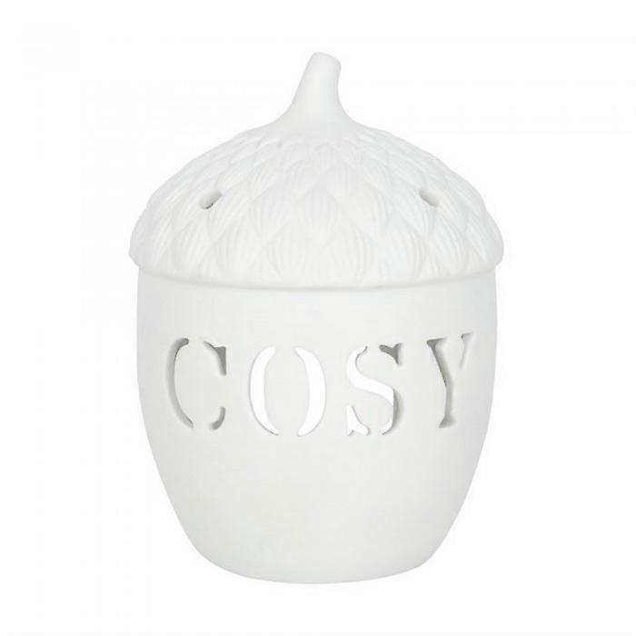 Something Different Cosy Ceramic Acorn Tealight Holder