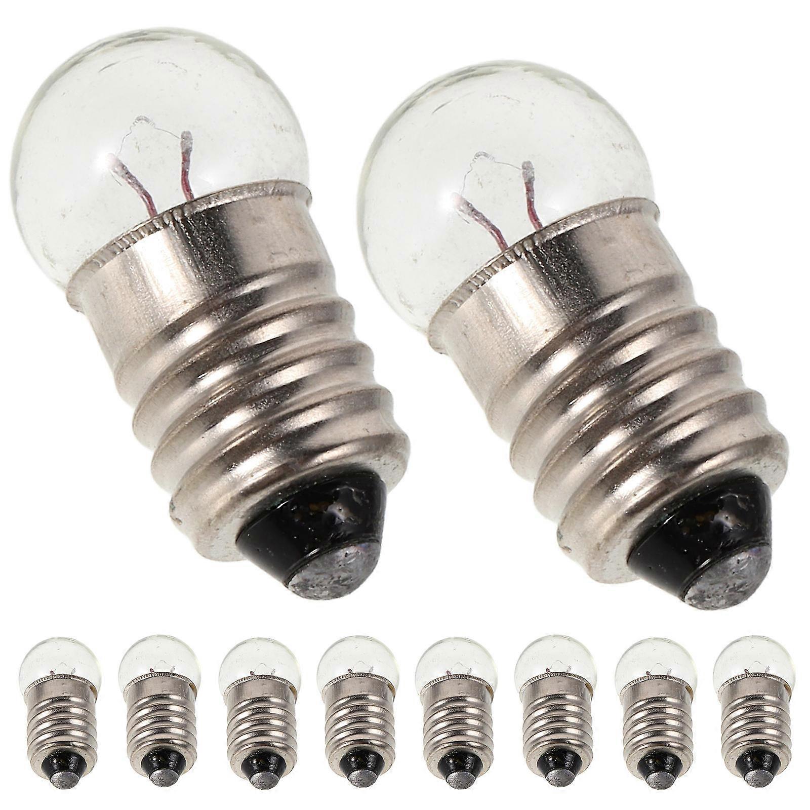 12 Pack Mini Light Bulbs for Physics Experiments – Compact Screw Base Bulbs for Home and Camping Lighting – Miniature Electrical Replacement Bulbs