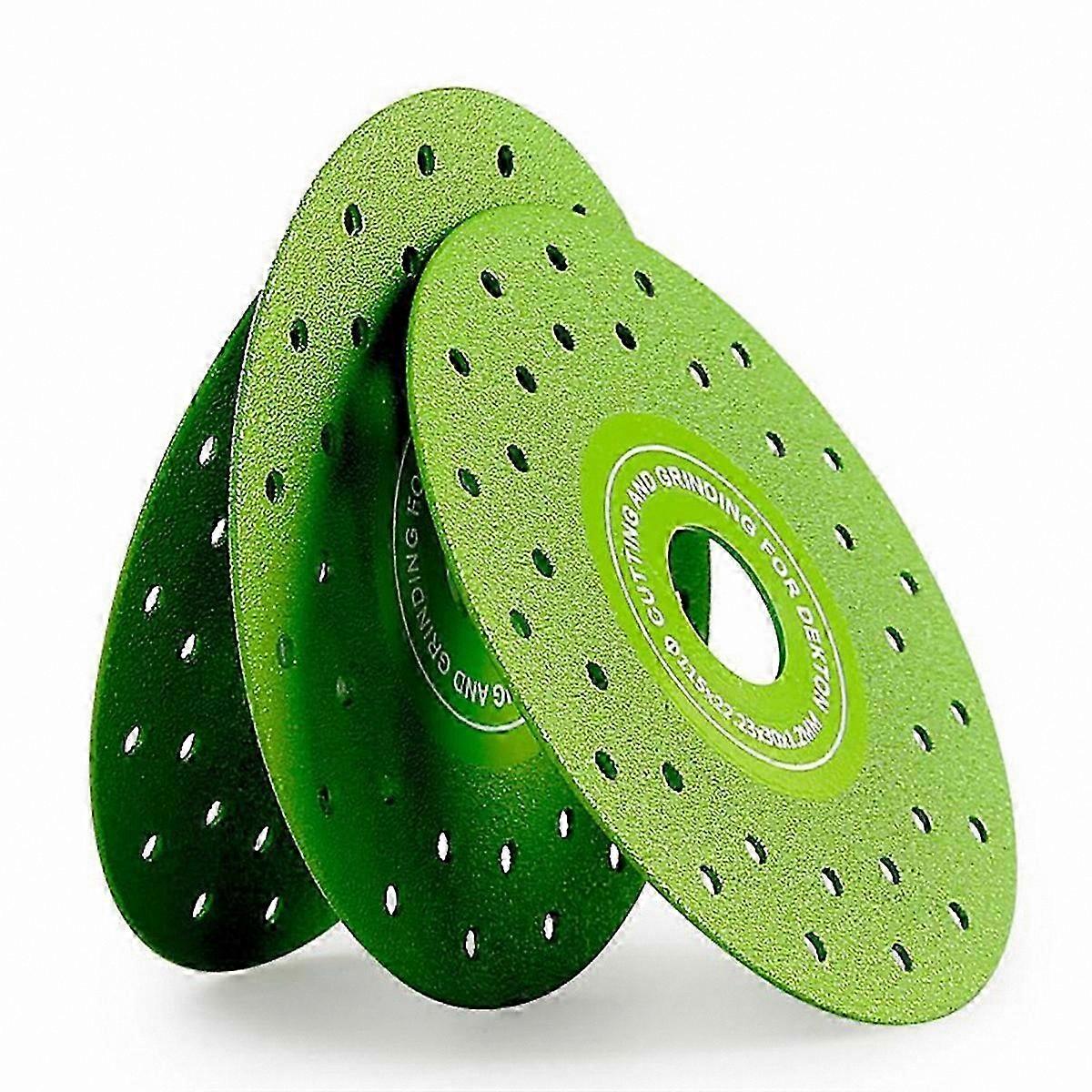 3-Pack 115mm Multi-Pore Flat Abrasive Sheets for Vacuum Brazed Applications