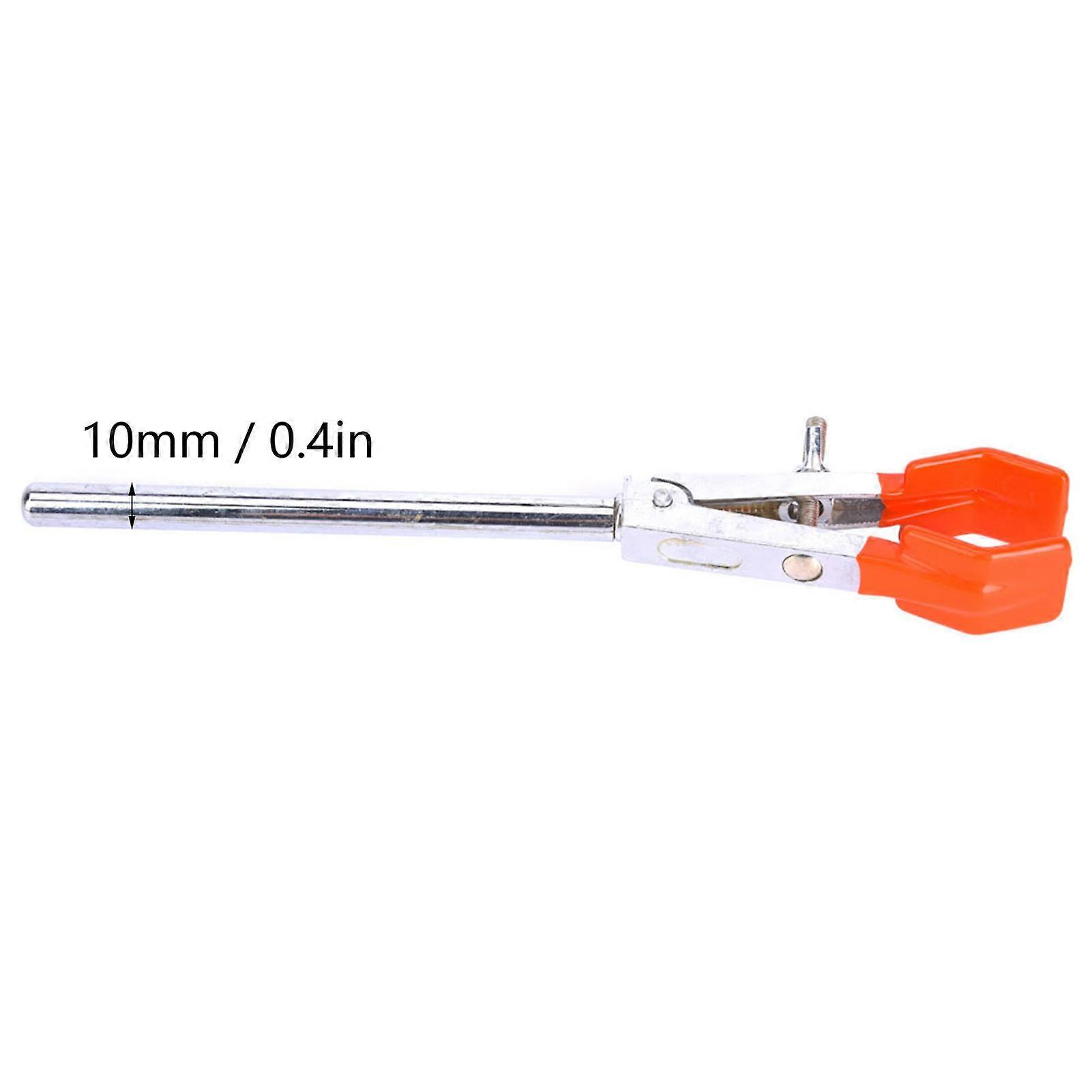 Multi-Functional Zinc Alloy Flask Clamp 230mm Long Handle Lab Tool