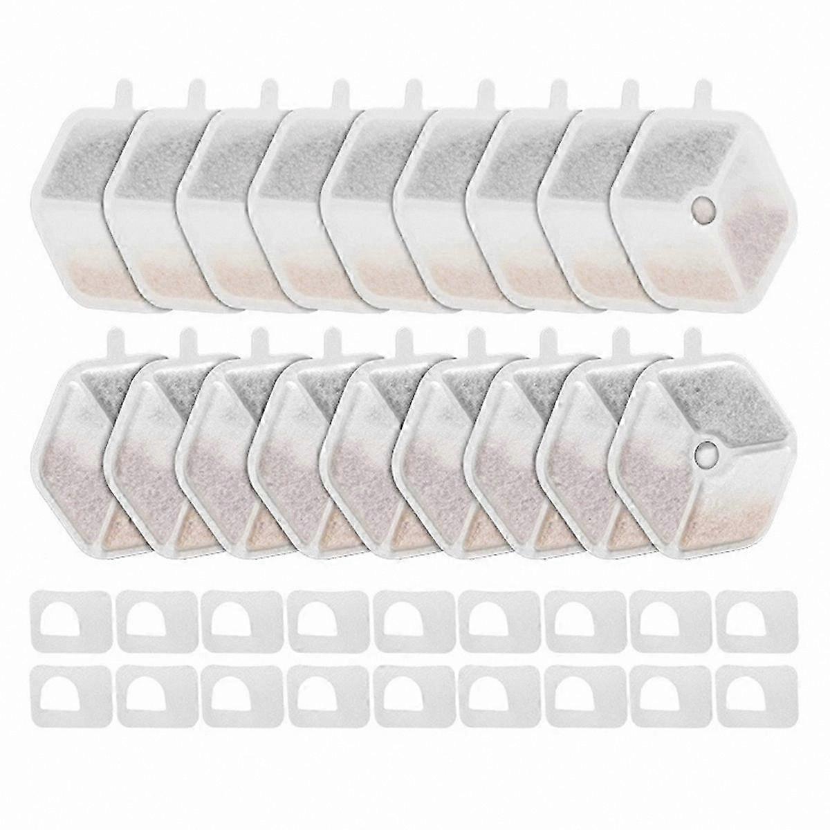 4.5L Large Capacity Cat Water Fountain with Wireless Design and Quadruple Filtration System Including Sponge Filter