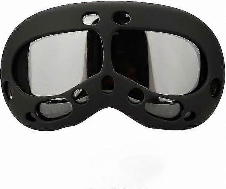 Silicone Protective Cover for VR Headset, Anti-Scratch Dustproof Case with Screen Protector for Vision Pro Accessories