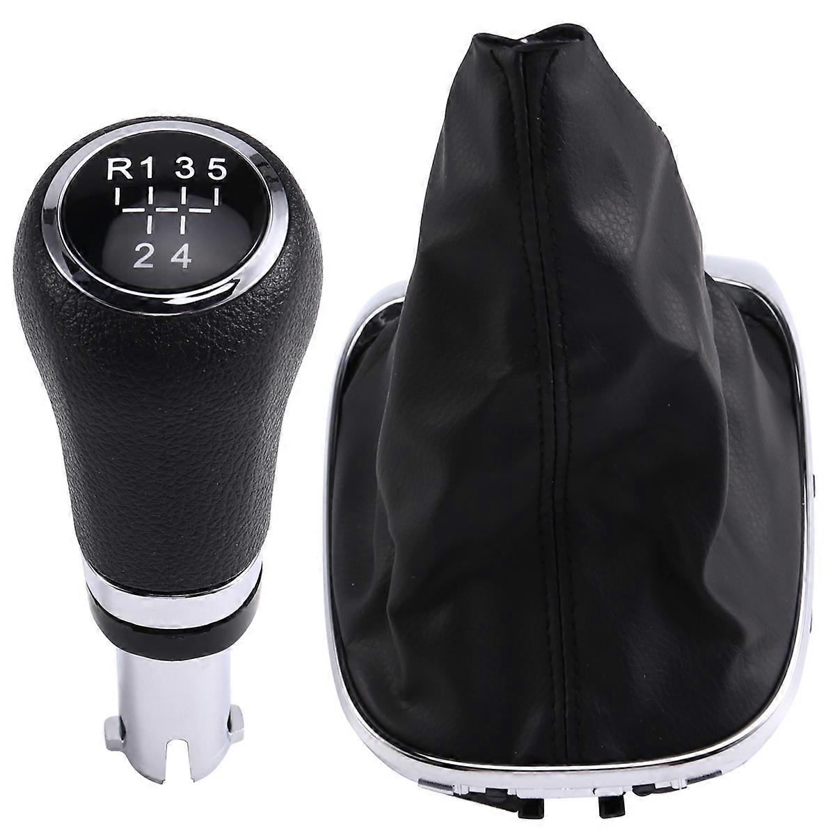 R5 Speed Gear Shift Knob Lever Gaiter with Dust Cover for Standar 2011-2020 Gear Shift Lever