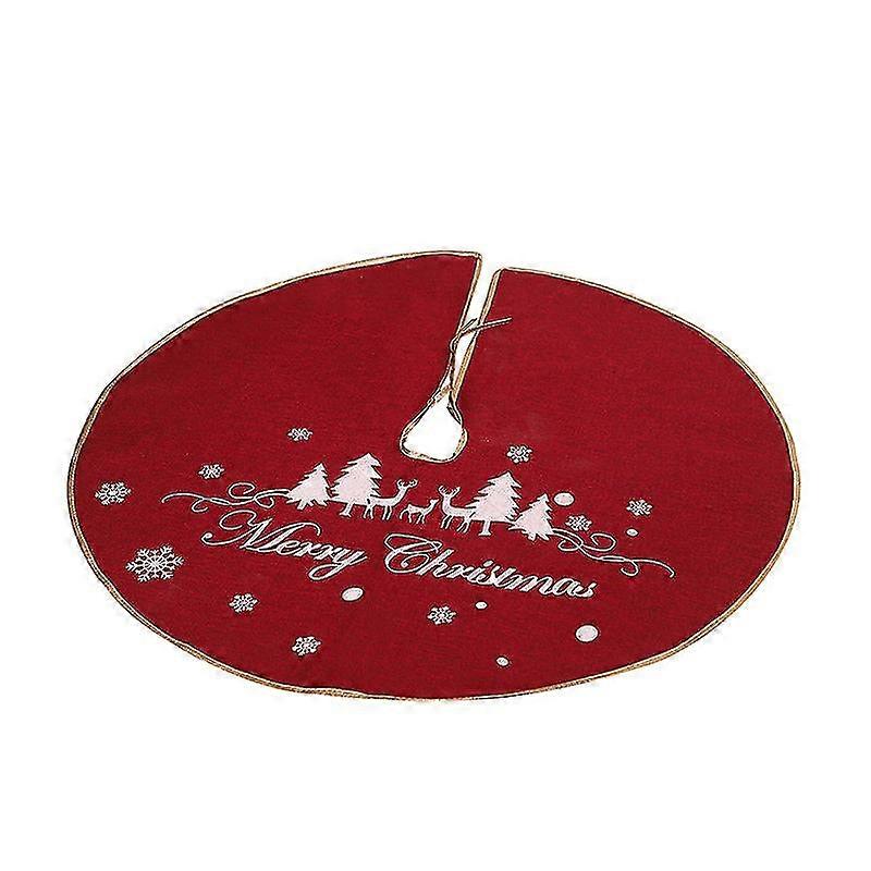 Xmas New Christmas Decorative Linen 98cm Christmas Snowflake Tree S...