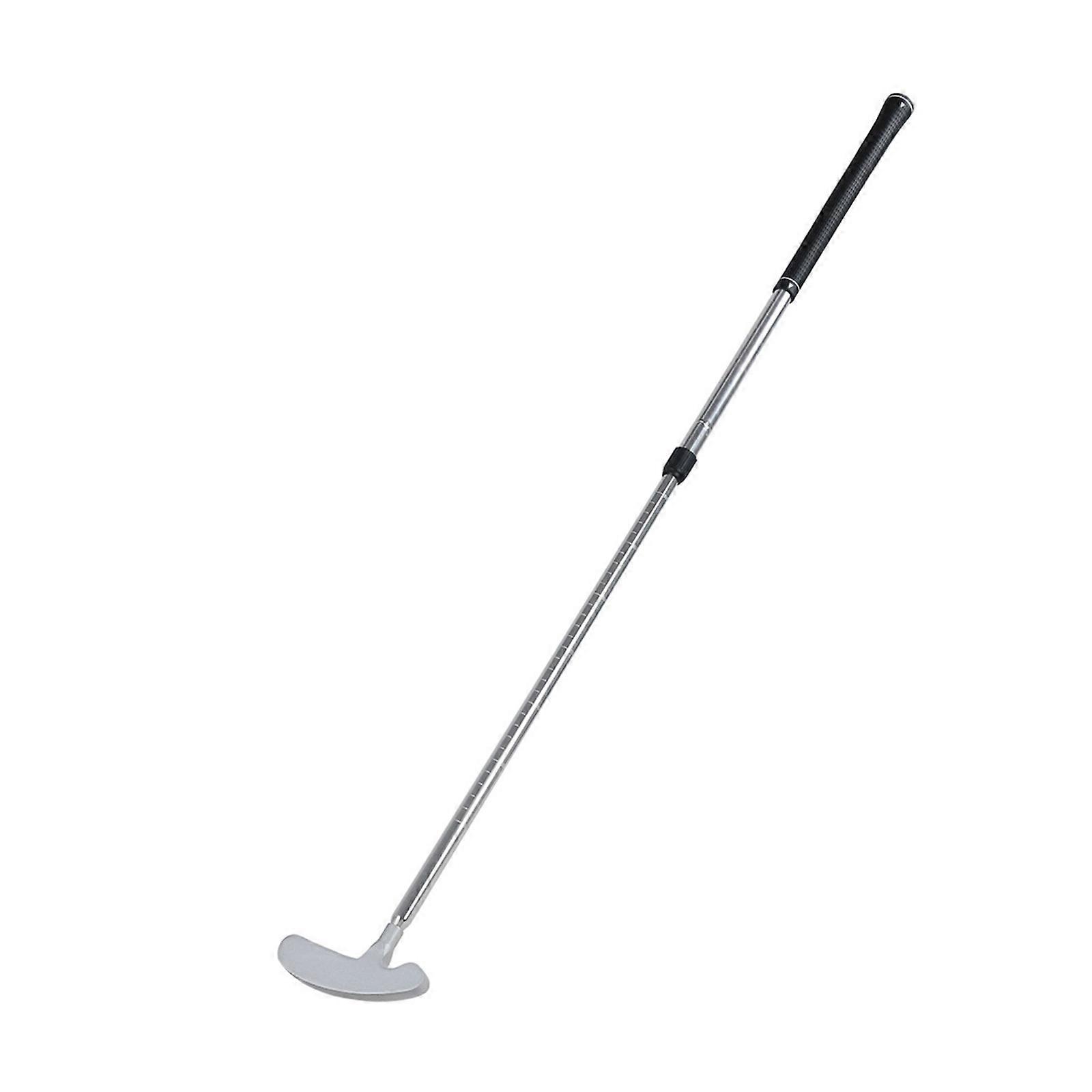 Professional Collapsible Putter Alloys Shafts With Shocked Absorption Silicones Head for Strokes Consistency Multicolor