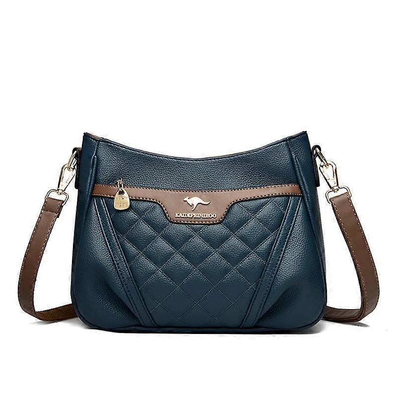 Small square crossbody bag for women, made of PU material, with practical compartmentalized design
