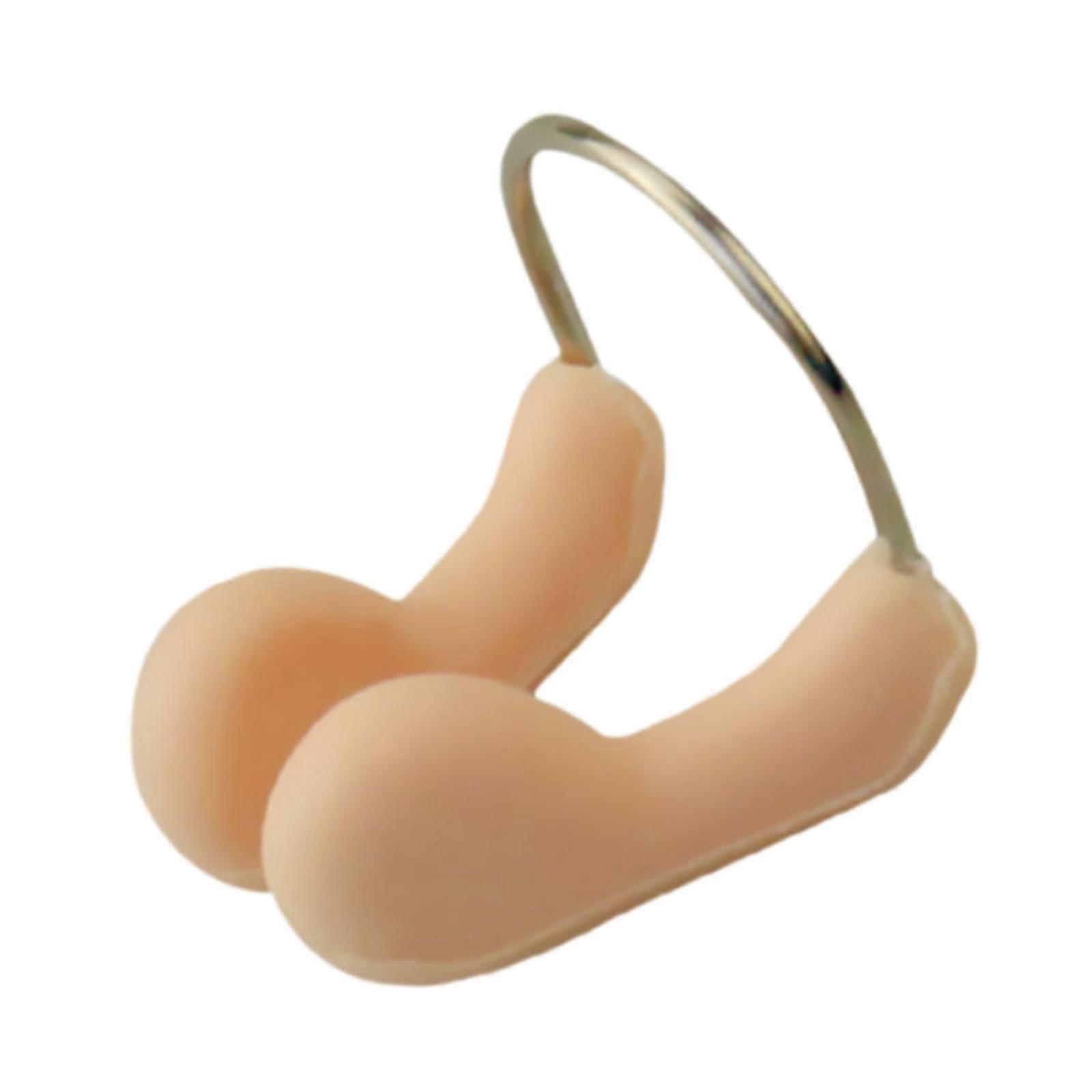 Bouchon en silicone Clip de natation Accessoires Anti Horated Léger Compact Protection d’entraînement Modèle A1 Taille S