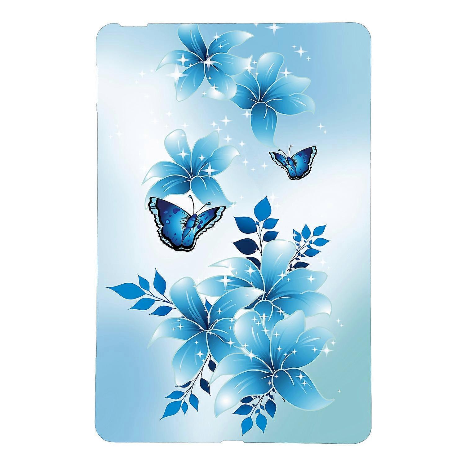 TKdaddy For Amazon Kindle Paperwhite (2024) Case Pattern Printing Slim Soft TPU Tablet Cover Blue Butterfly