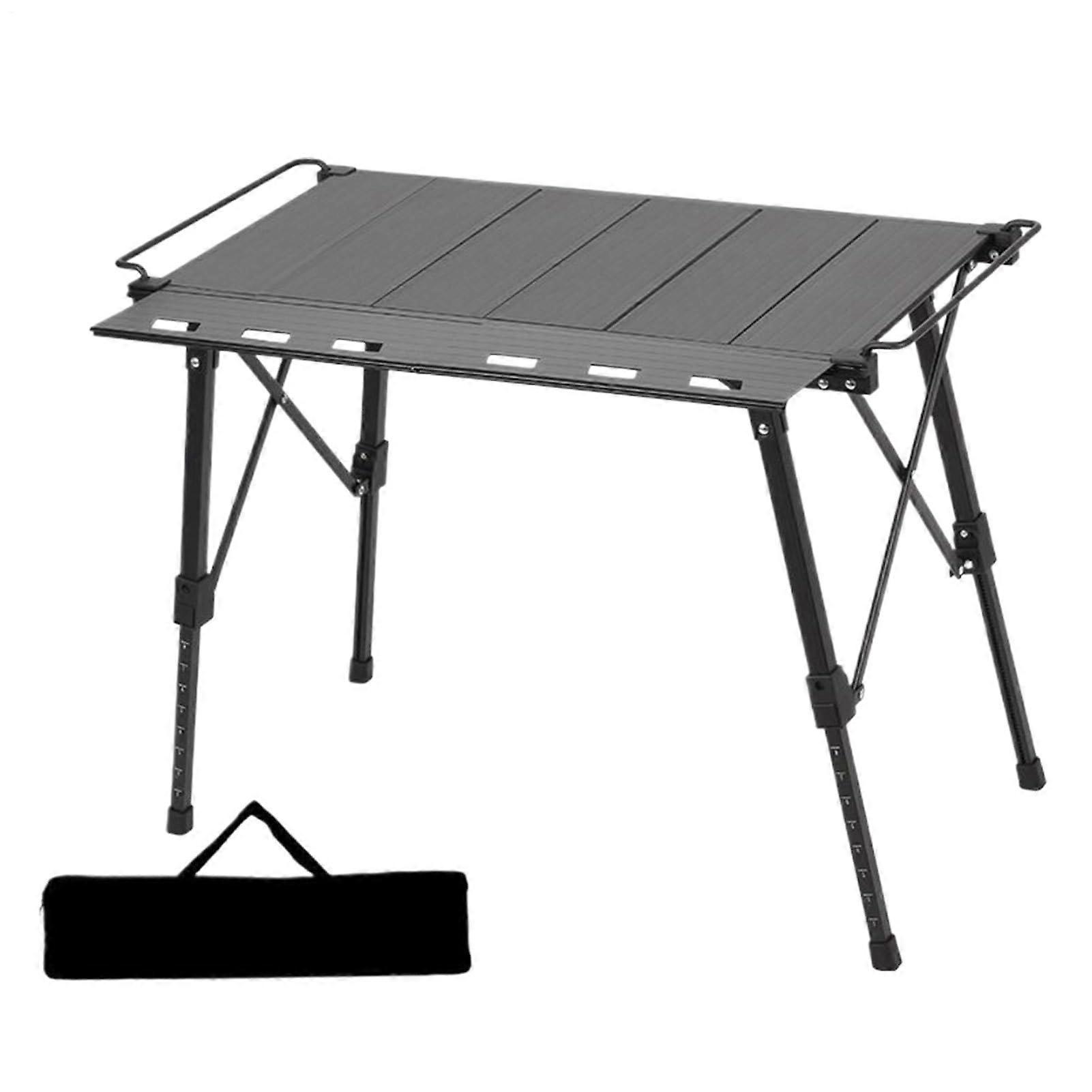 Camping Table – Lightweight Portable Folding Camp Table, Waterproof Compact Utility for Hiking, BBQs, Beach, Tailgating