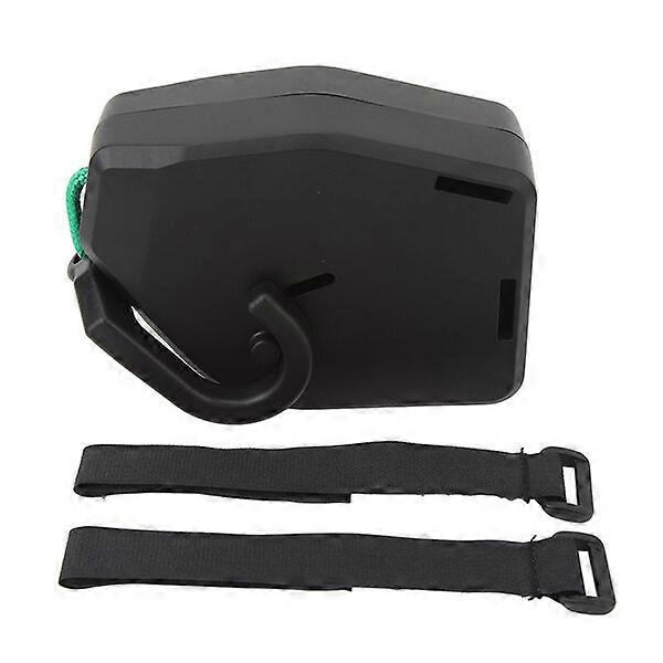 Bicycle tow rope, made of plastic and nylon, with a 300-pound load capacity and anti-loosening spring