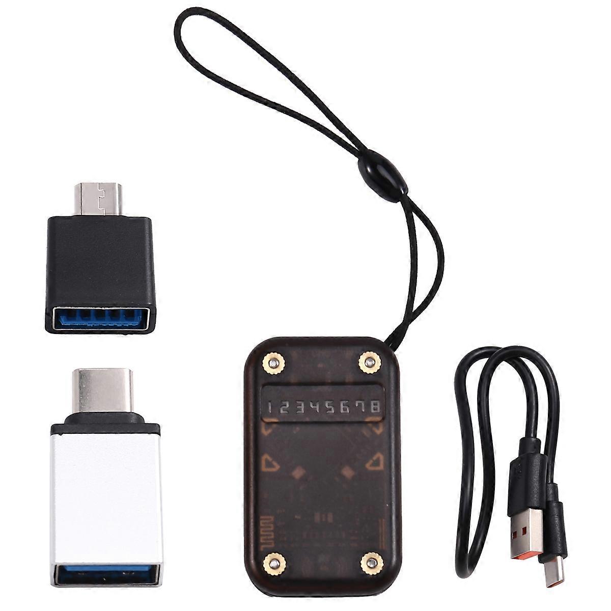 Restart Chameleon V2.0 RFID Smart Chip Reader Emulator Smart Card Emulator 125Khz 13.56Mhz Card Decode NFC Duplicator