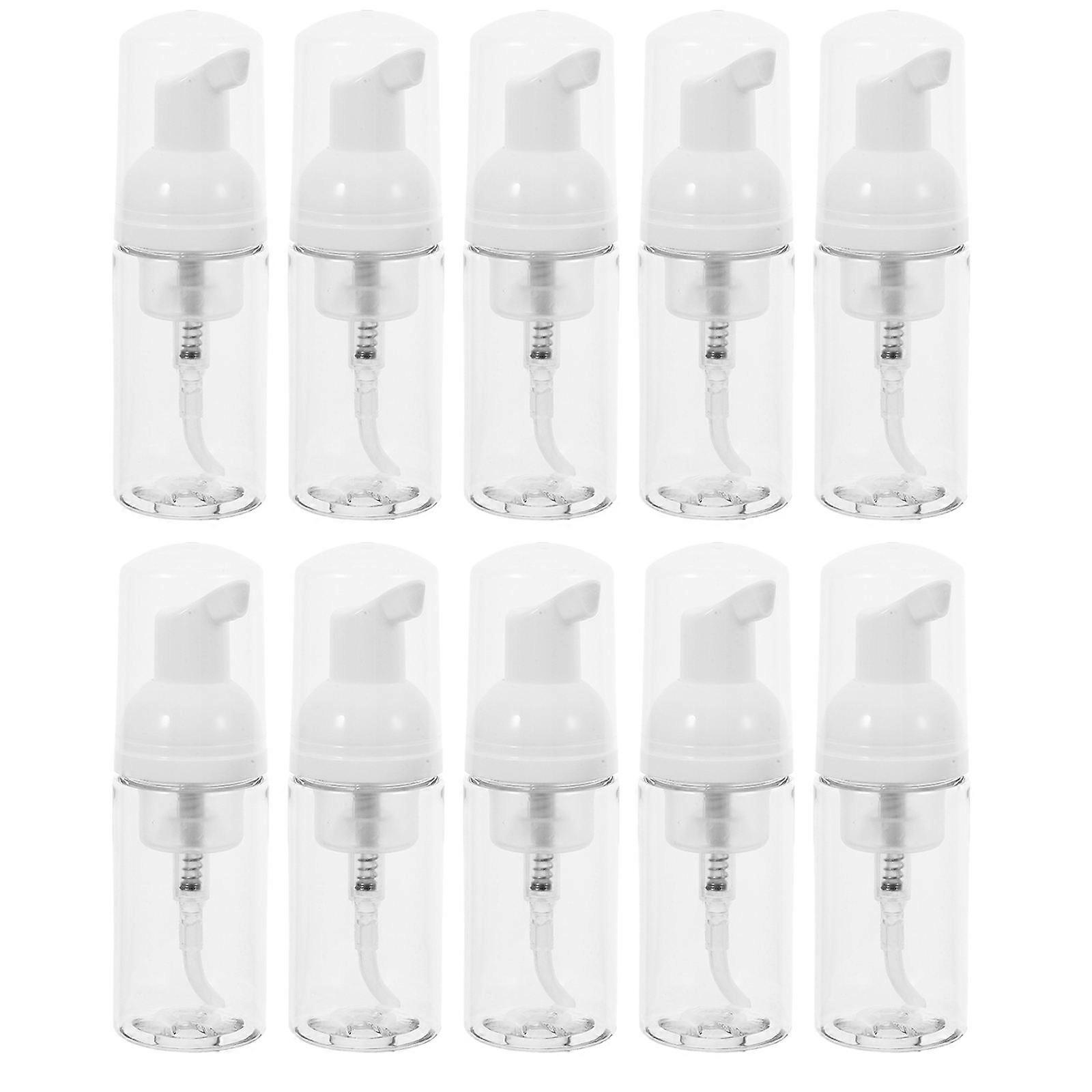WORGEOUS 20PCS Foam Pump Bottles for Travel Mini Empty Plastic Dispenser Foaming Soap Bottles Portable Hand Foam Dispenser