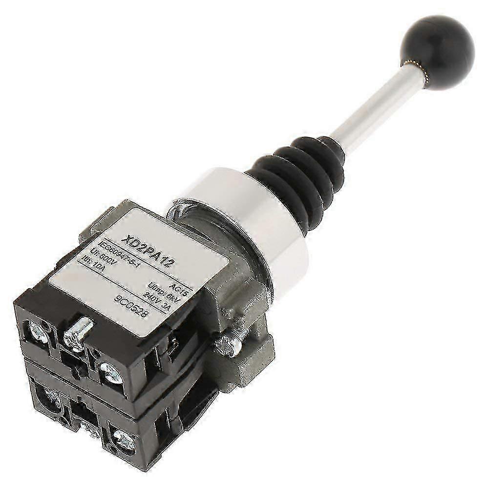 Joystick Switch XD2PA12 AC3000V Switch Double Self-Locking Switch 2 Single Lever Switches