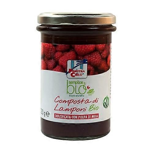 Simple & organic raspberry compote (with apple pulp) 320 g