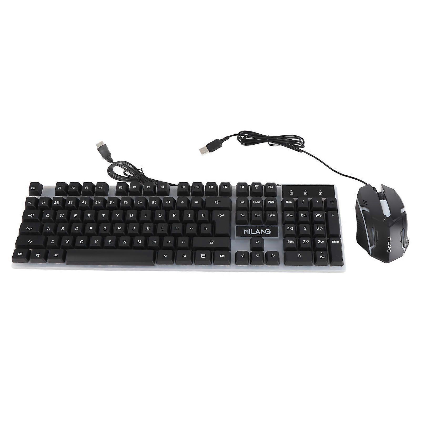 USB Keyboard Mouse Mice Keyboard Set Office Keyboard Mouse Combo for Desktop Laptop Notebook