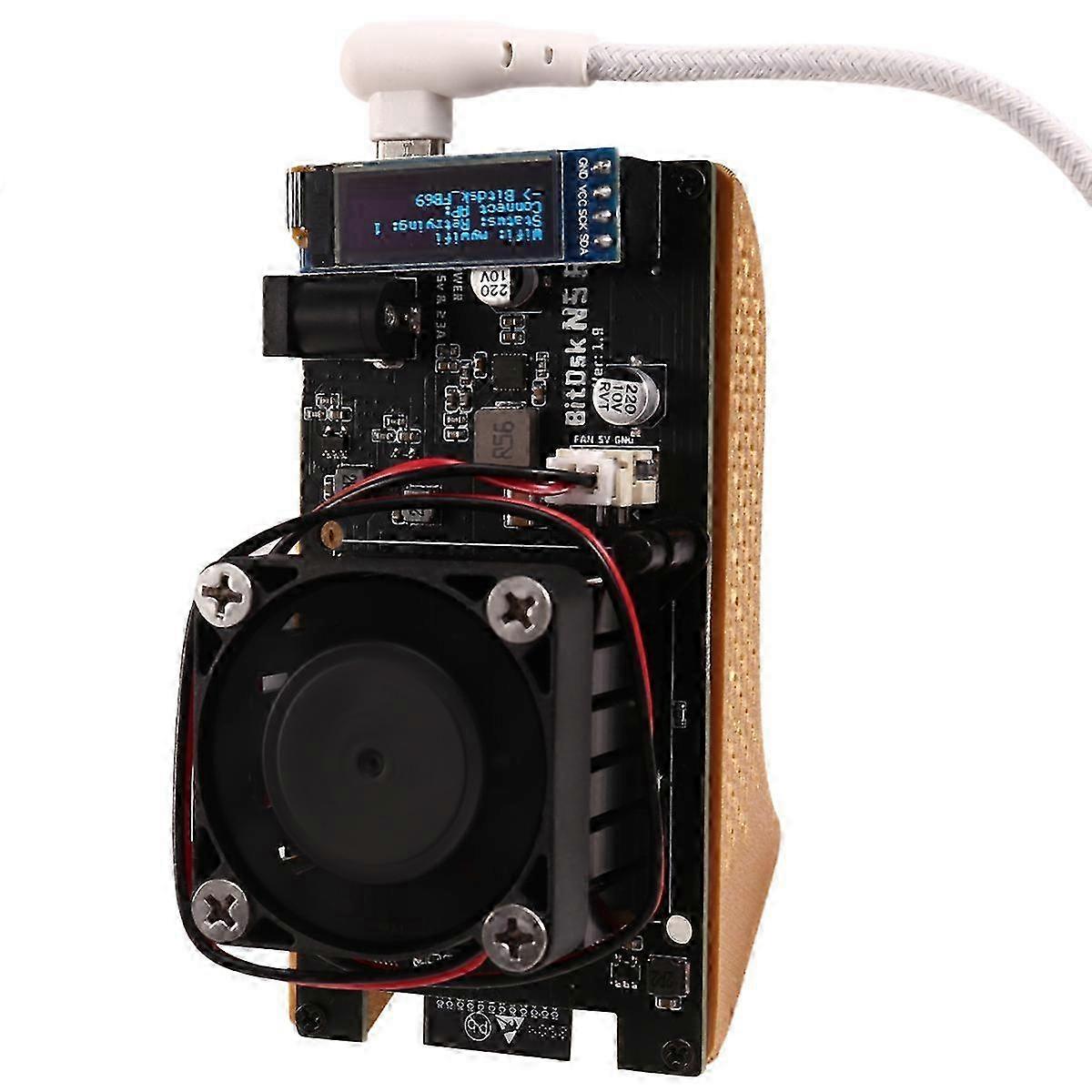 Miner BM1397 Bitcoin ASIC Miner: 200Gh/S Solo Miner, Low Power US PLUG  BitDSK. Fits for