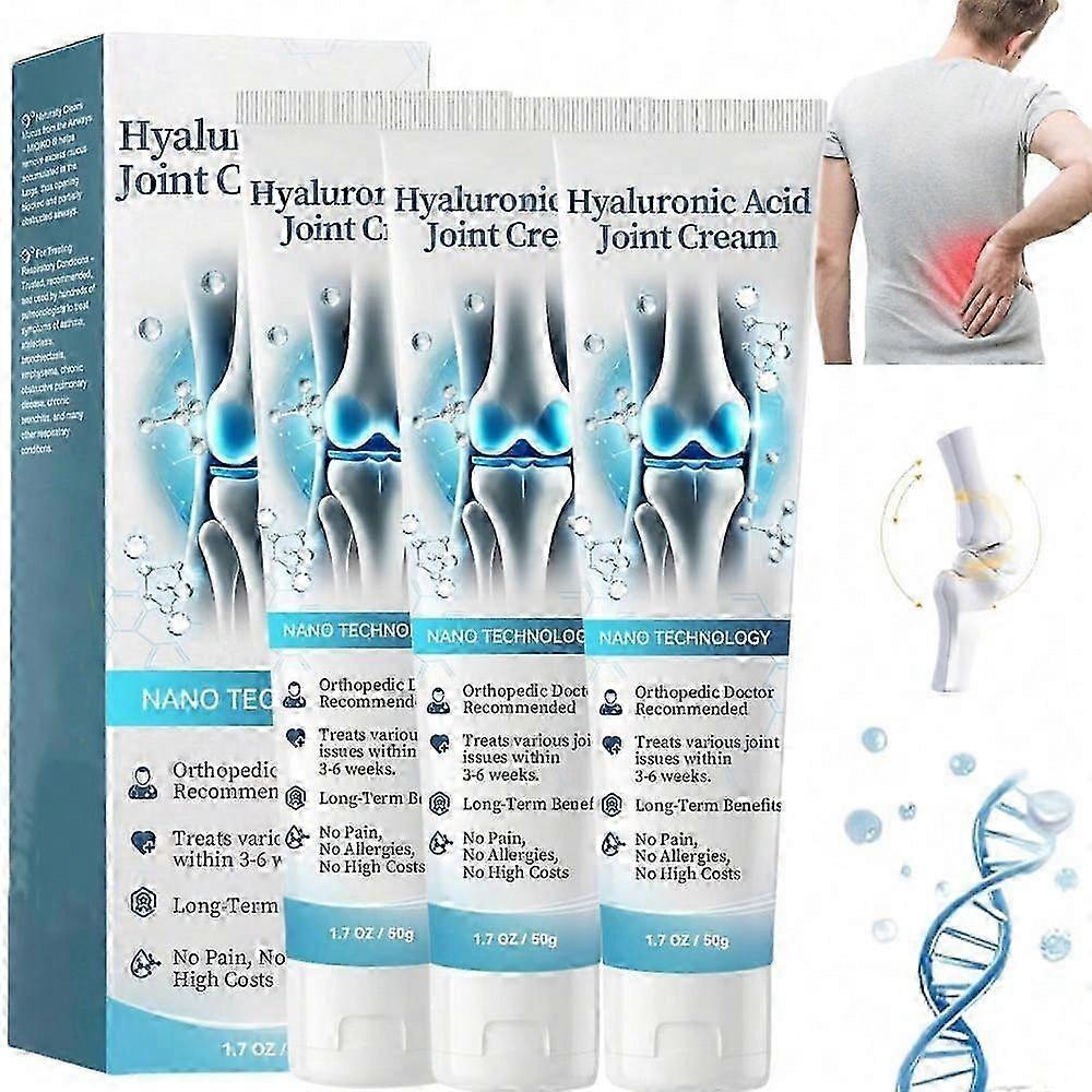 ヒアルロン酸ジョイントクリーム、ヒアルロン酸ジョイントマッサージクリーム、背中、首、手、膝のための高度な関節と骨のケアクリーム