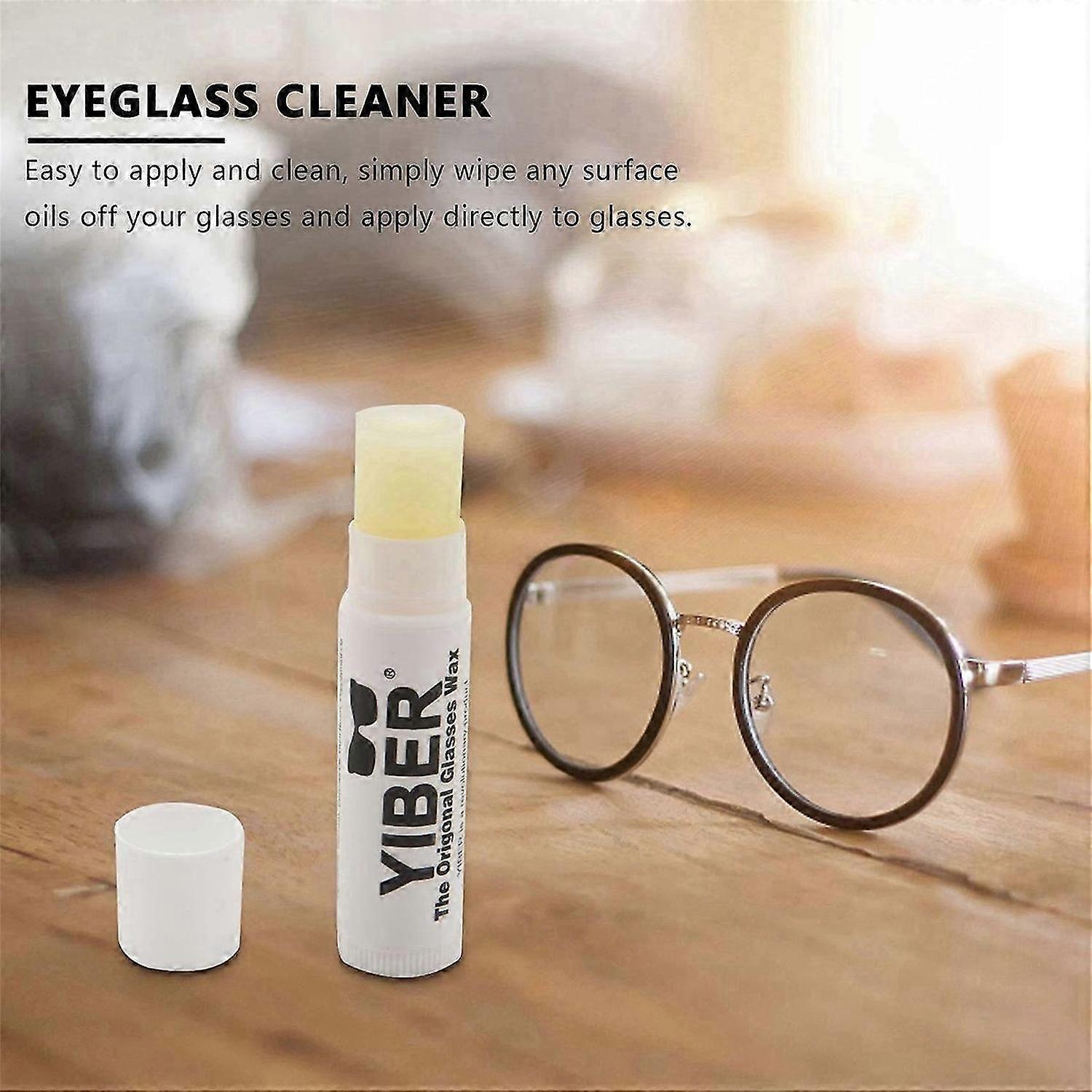 the Glasses Wax, Eyeglass Cleaner