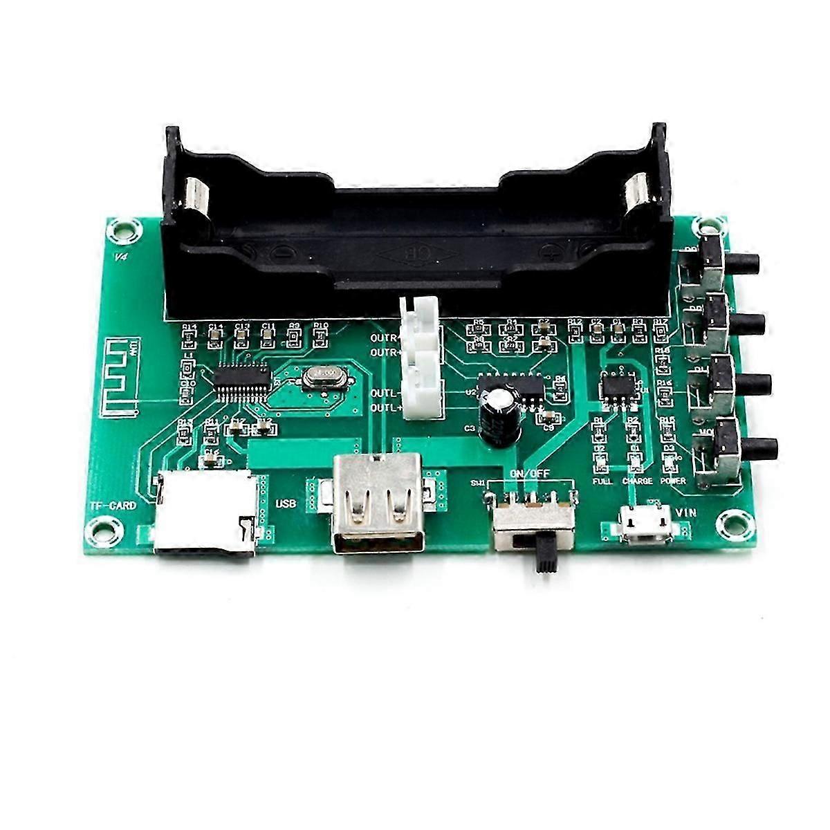 XH-A150 PAM8403 Mini Bluetooth Amplifier Audio Board 5Wx2 Lithium Battery Sing Machine USB TF-Card