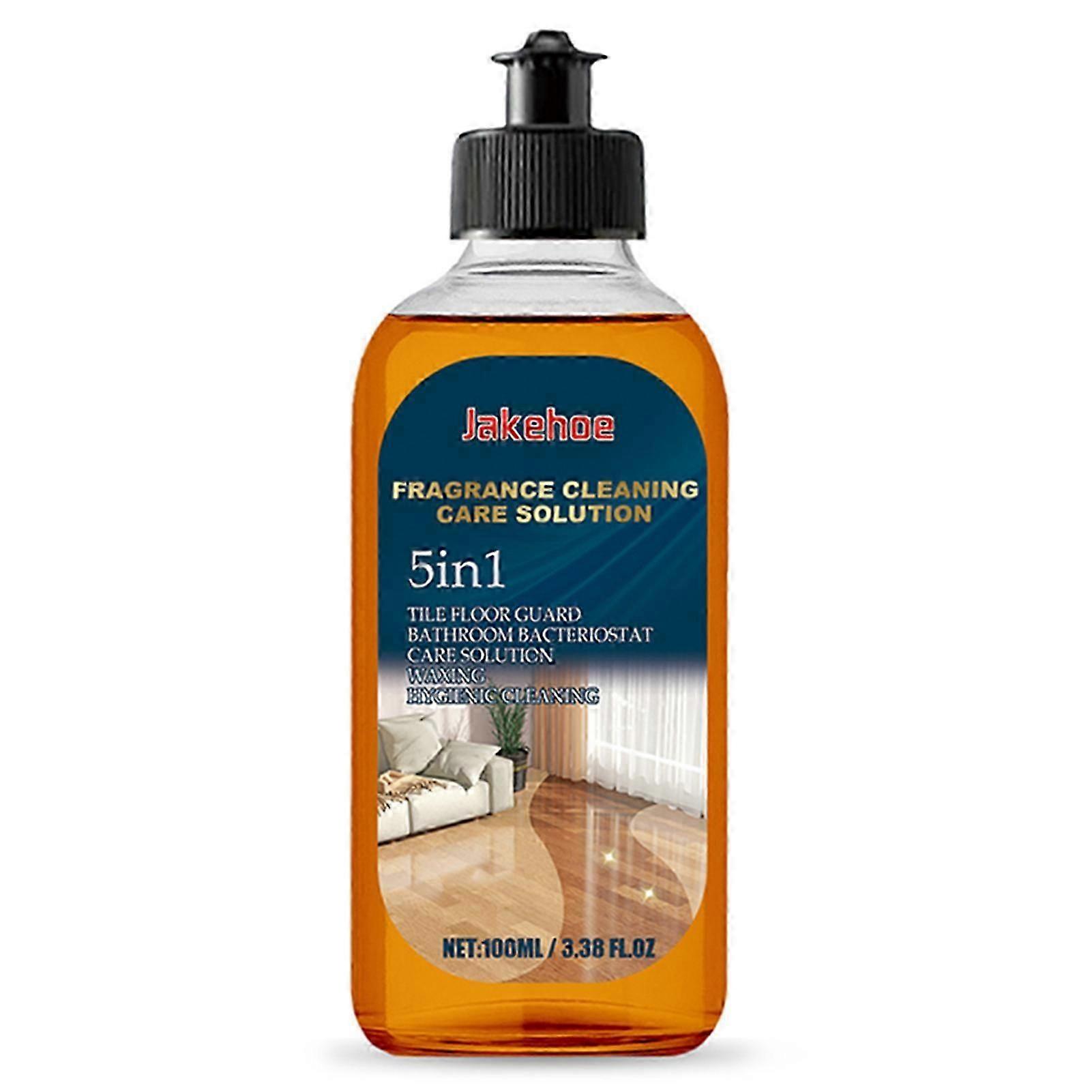 Natural Floor Cleaner for Hardwood Floors 5 In 1 Dual-Action Stain Remover Odor-Eliminator for Home Floor Cleaning