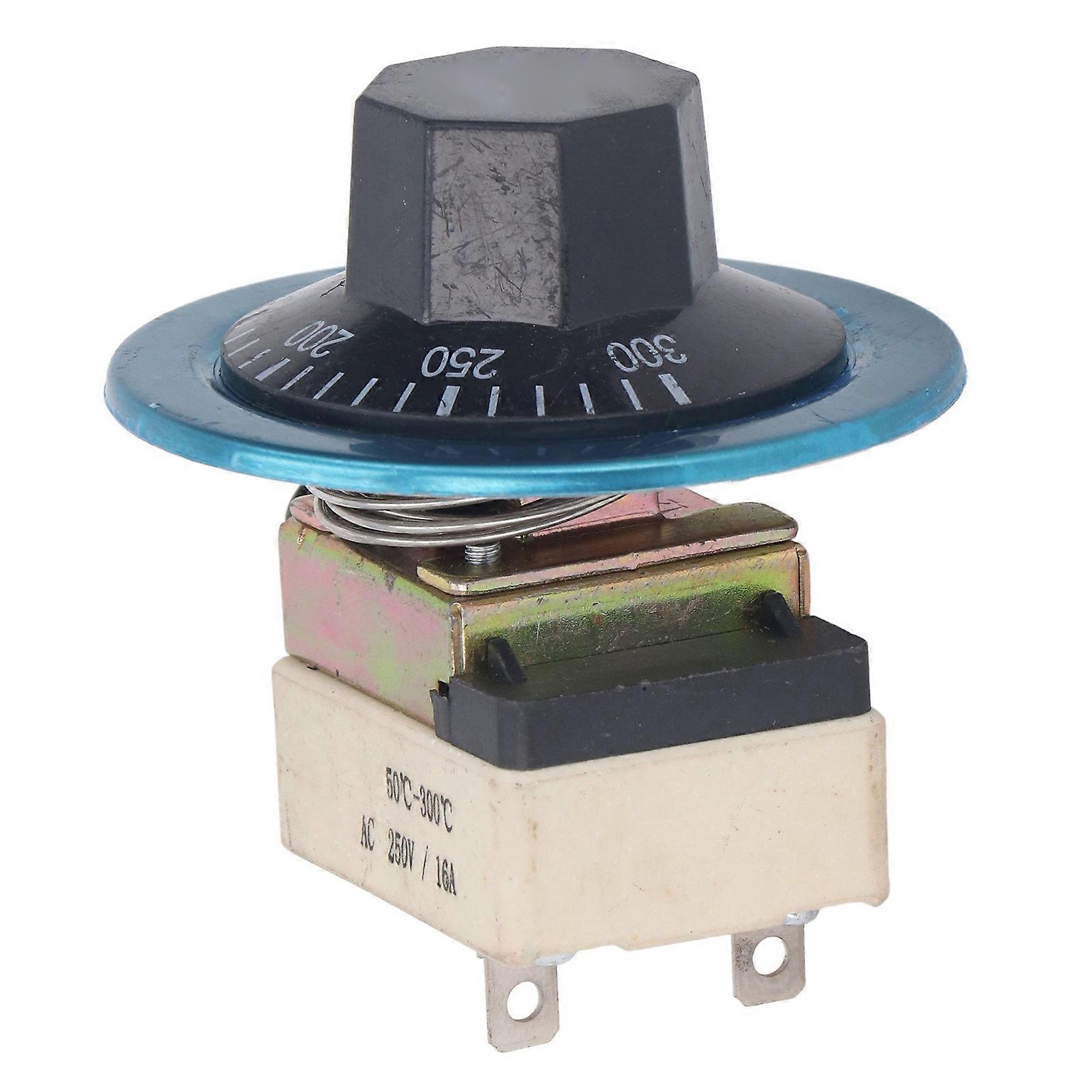 Temperature Control Knob 16A AC250V Auto Reset 50-300℃ Oven Heater