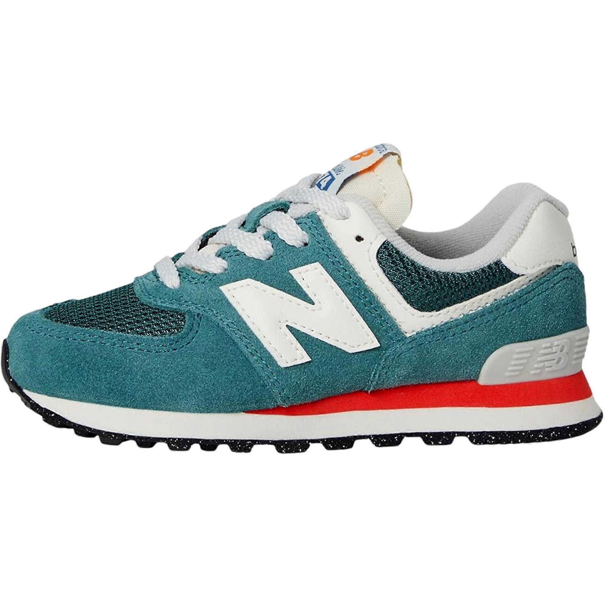 New Balance 574 New Spruce / Blast Red PC574VPG Pre-School