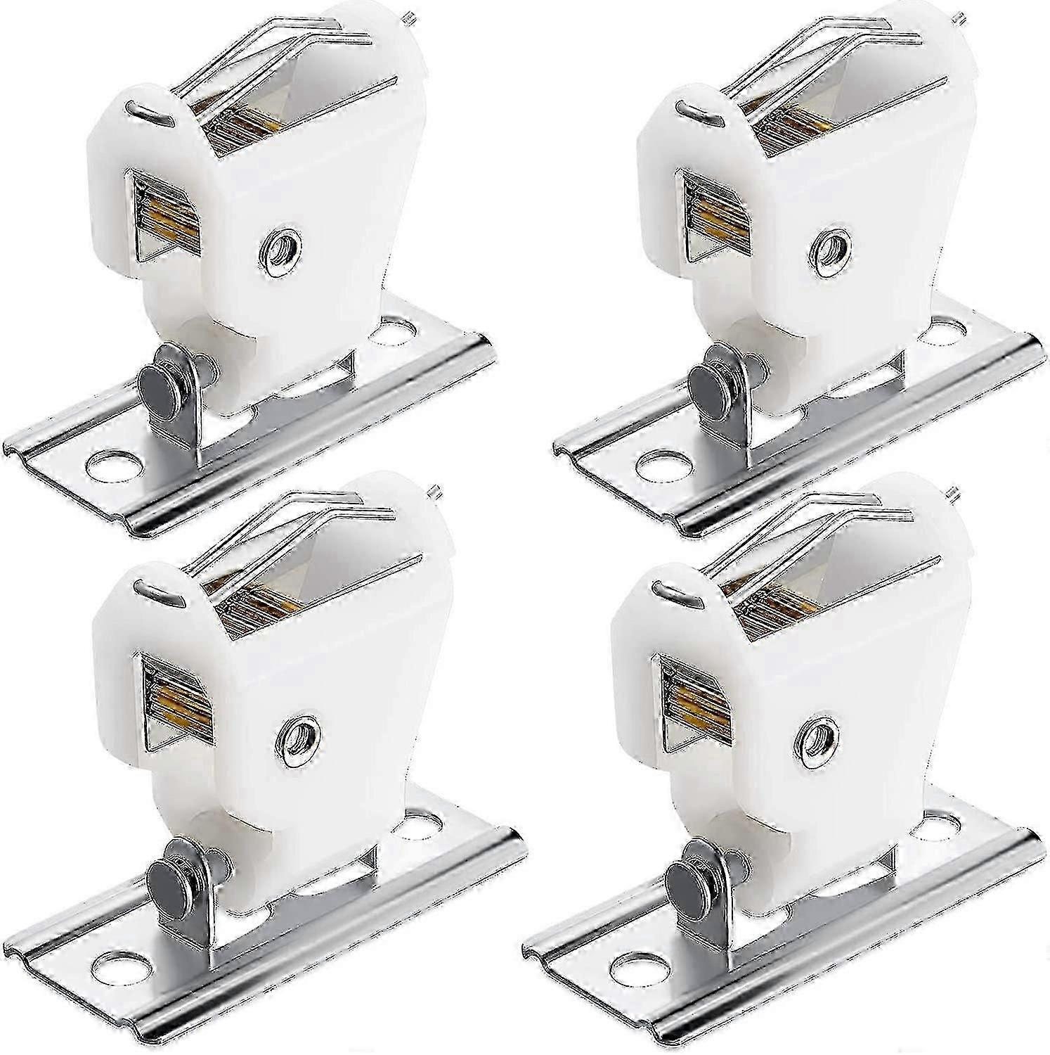 Roman Shade Cord Lock Holds Up To 3 Cords Austrian Shade Window Blind Lock (4 Pieces)