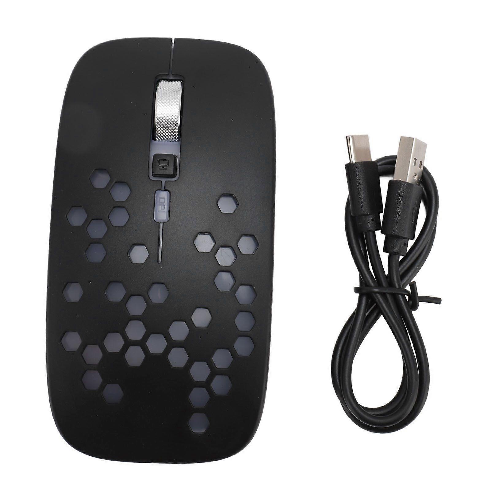 Wireless Bluetooth Mouse Stylish Shell 3 DPI Adjustment Silent Portable Wireless Mouse for MacBook Air Pro