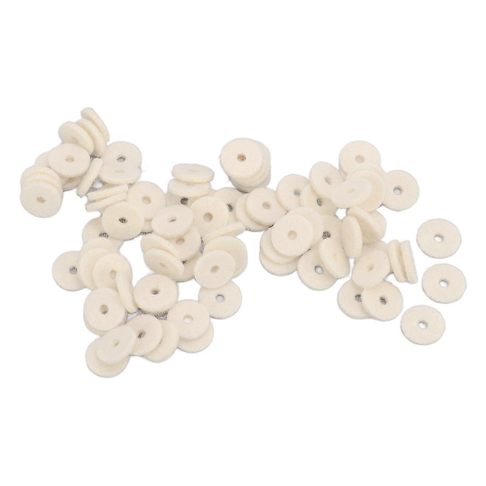 90Pcs Piano Felt Tuning Regulating Washer 2mm Thickness Repair Accessory Set Kit