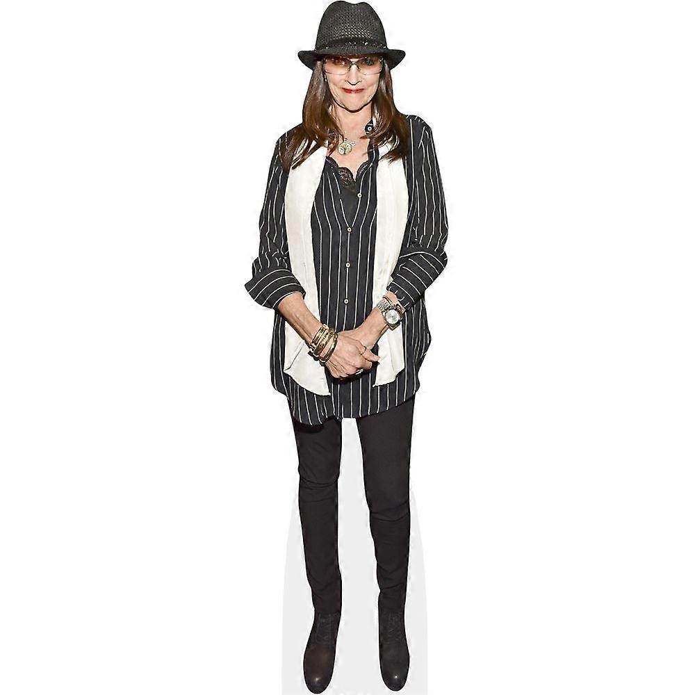 Olivia Hussey (Stripes) Cardboard Cutout (lifesize OR mini size). Standee. Stand Up.