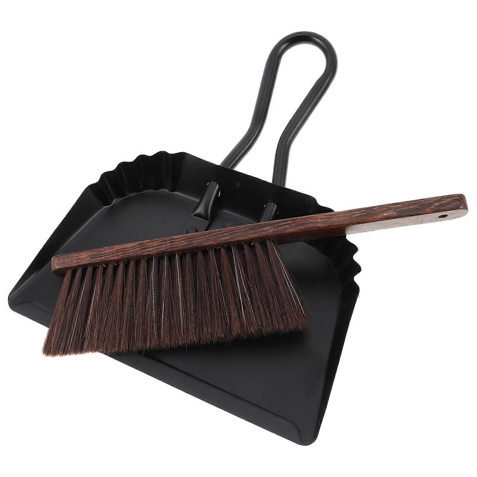 Pelle à poussière en acier inoxydable robuste pour le nettoyage domestique 3Sets