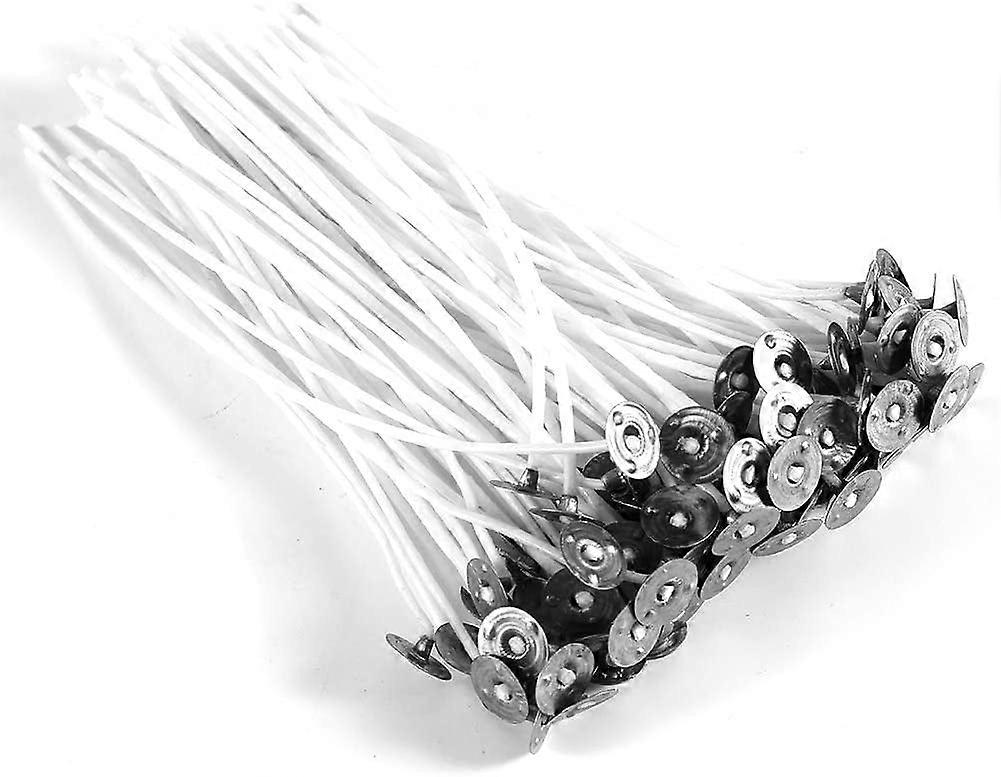 100PCS 17cm Candle Wicks Cotton Core Candle Making Accessory w/ Sustainer