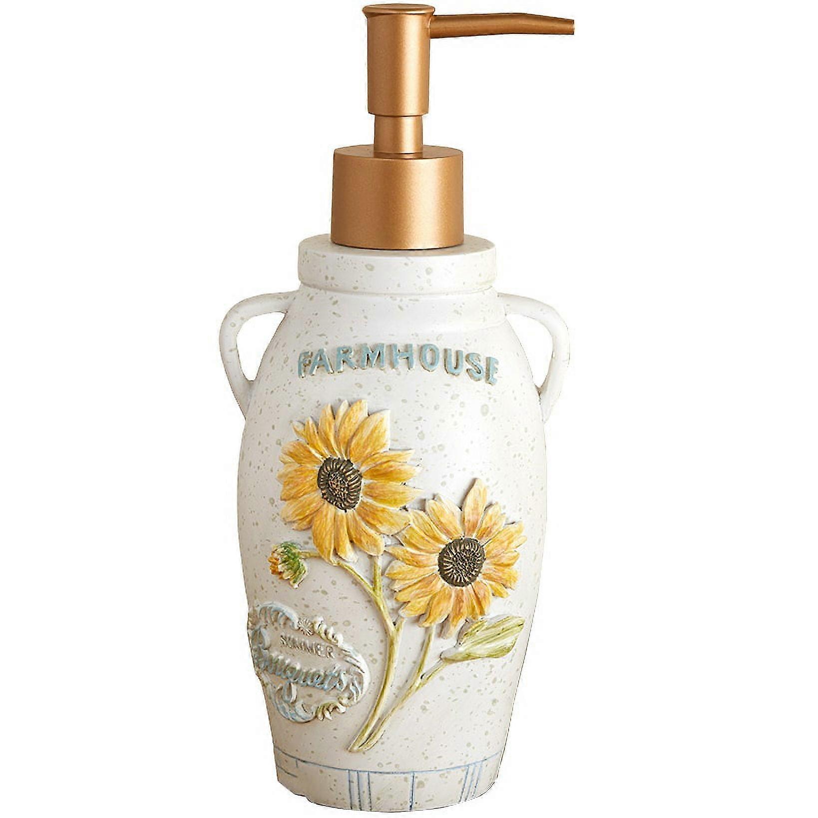 Farm Fresh Flowers Bath Collection - Soap/Lotion Pump