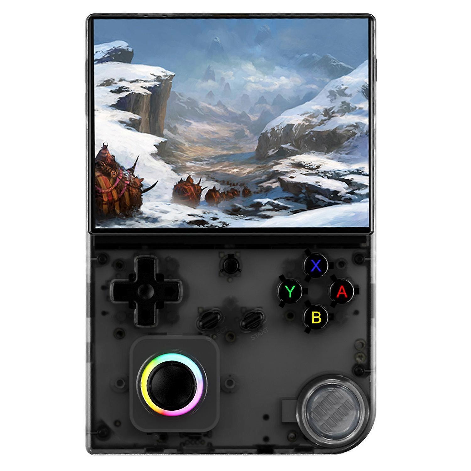 2pc ANBERNIC RG40XXV 4" Retro Handheld Game Console with 32+128G Card - Black