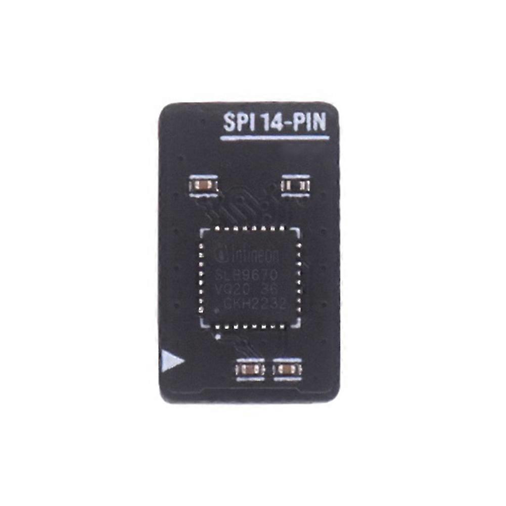 TPM 2.0 Module SPI 14-PIN TPM 2.0 Security Module for ASROCK TPM 2.0 Encryption Security Module Board for Windows 11