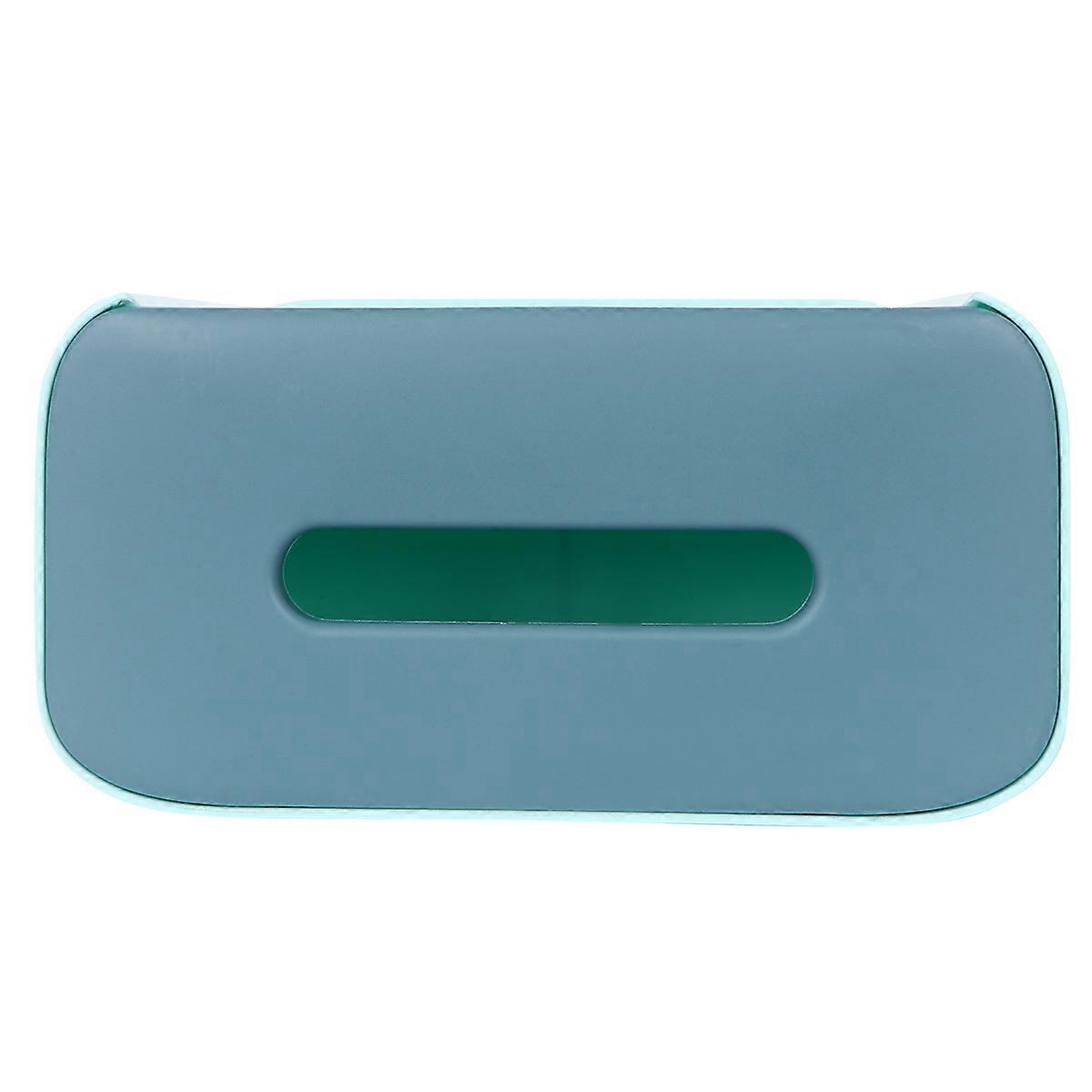 Rectangular Table Storage Box For Living .27x6.30x4.53inch Simple Non-Skid Design 2Pcs