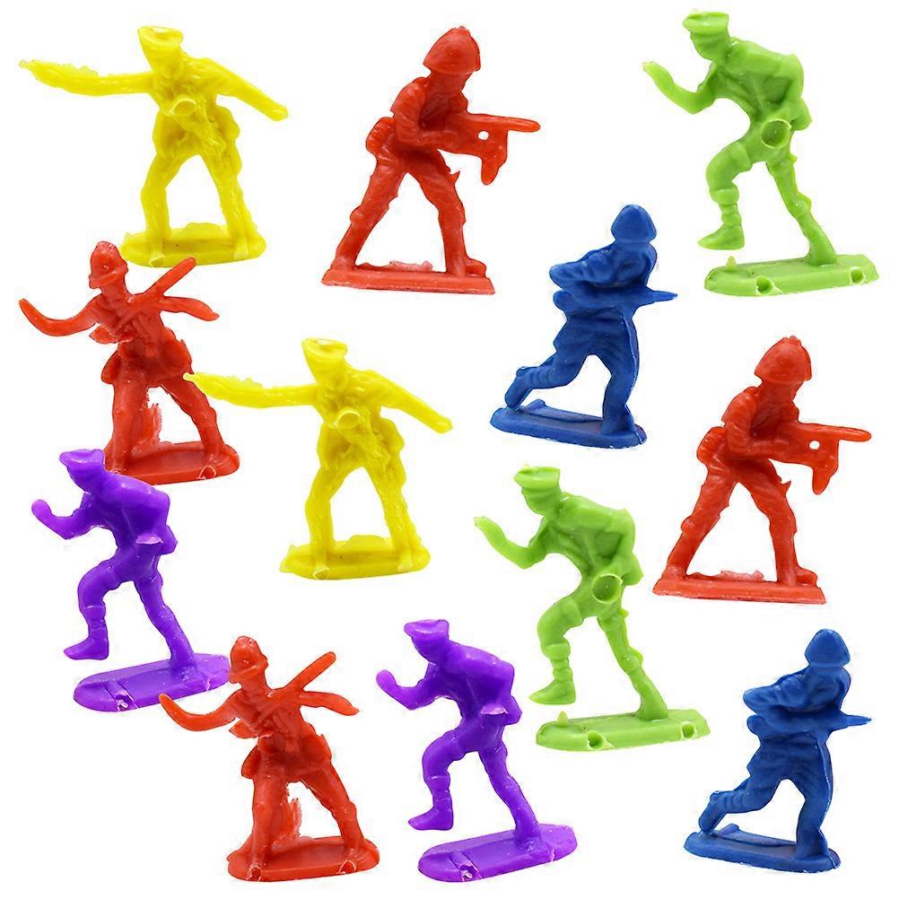 Military Figures Play Set For Kids 200 Pcs Assorted Color Imaginative Play Enhancing Military Knowledge Fun